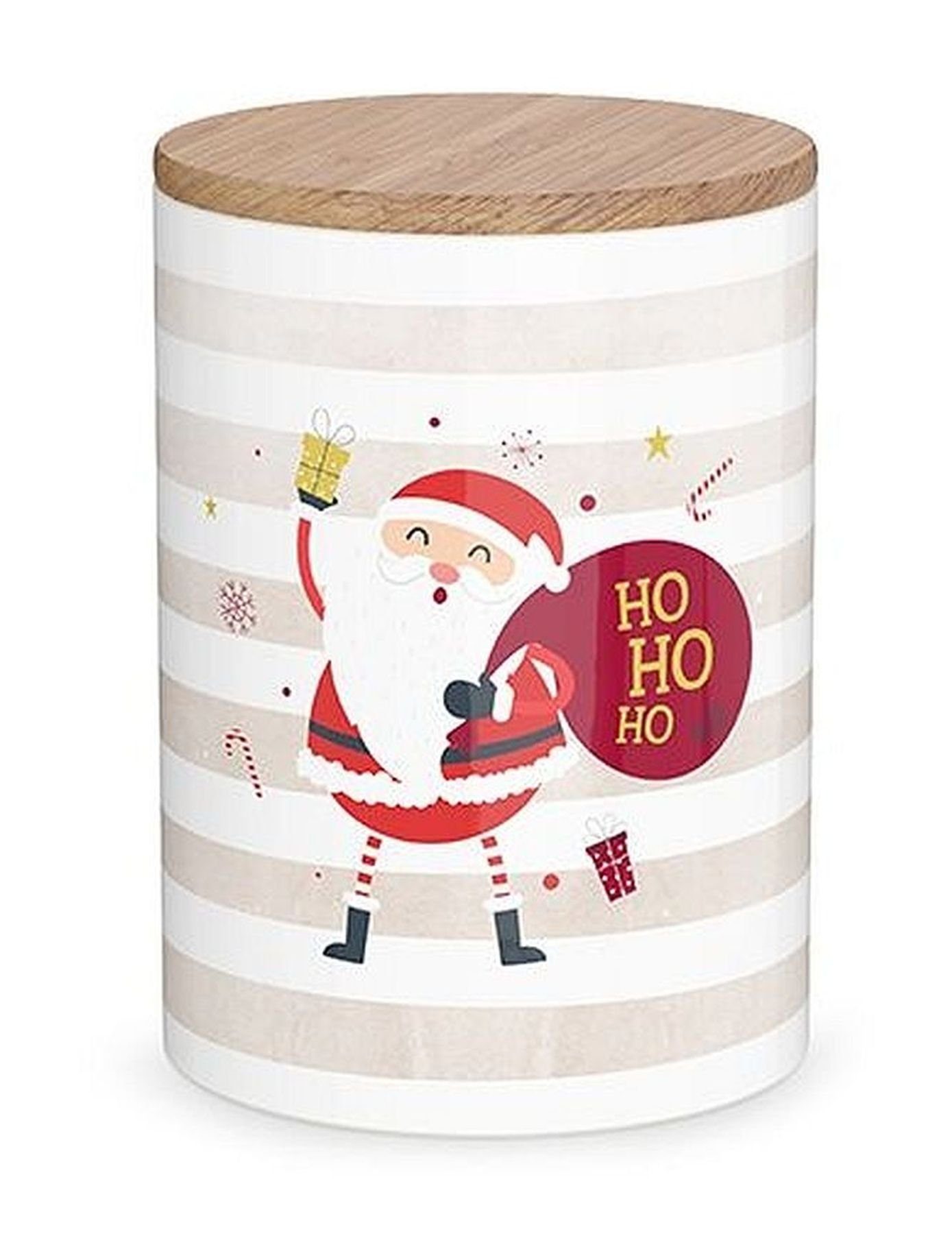 La Vida Vorratsdose Vorratsdose Plätzchendose Weihnachten Hohoho Weihnachtsmann La Vida