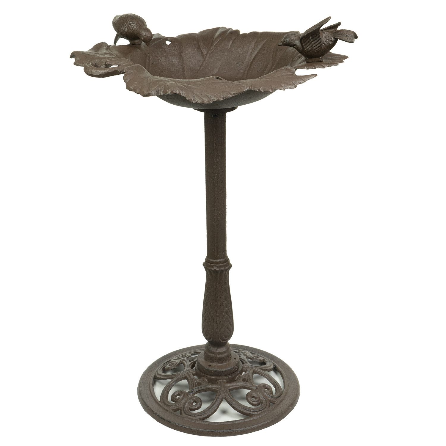 Moritz Vogeltränke Vogeltränke 77 cm braun Gusseisen