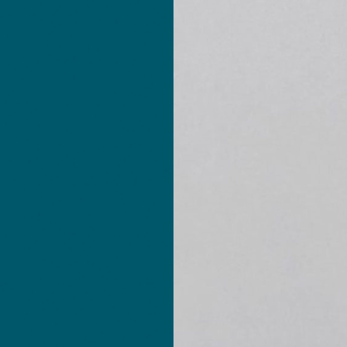 wiho Küchen breit, Kiel Spülenschrank cm Ozeanblau inkl. 110 für Geschirrspüler | Hellgrau Tür/Griff/Sockel