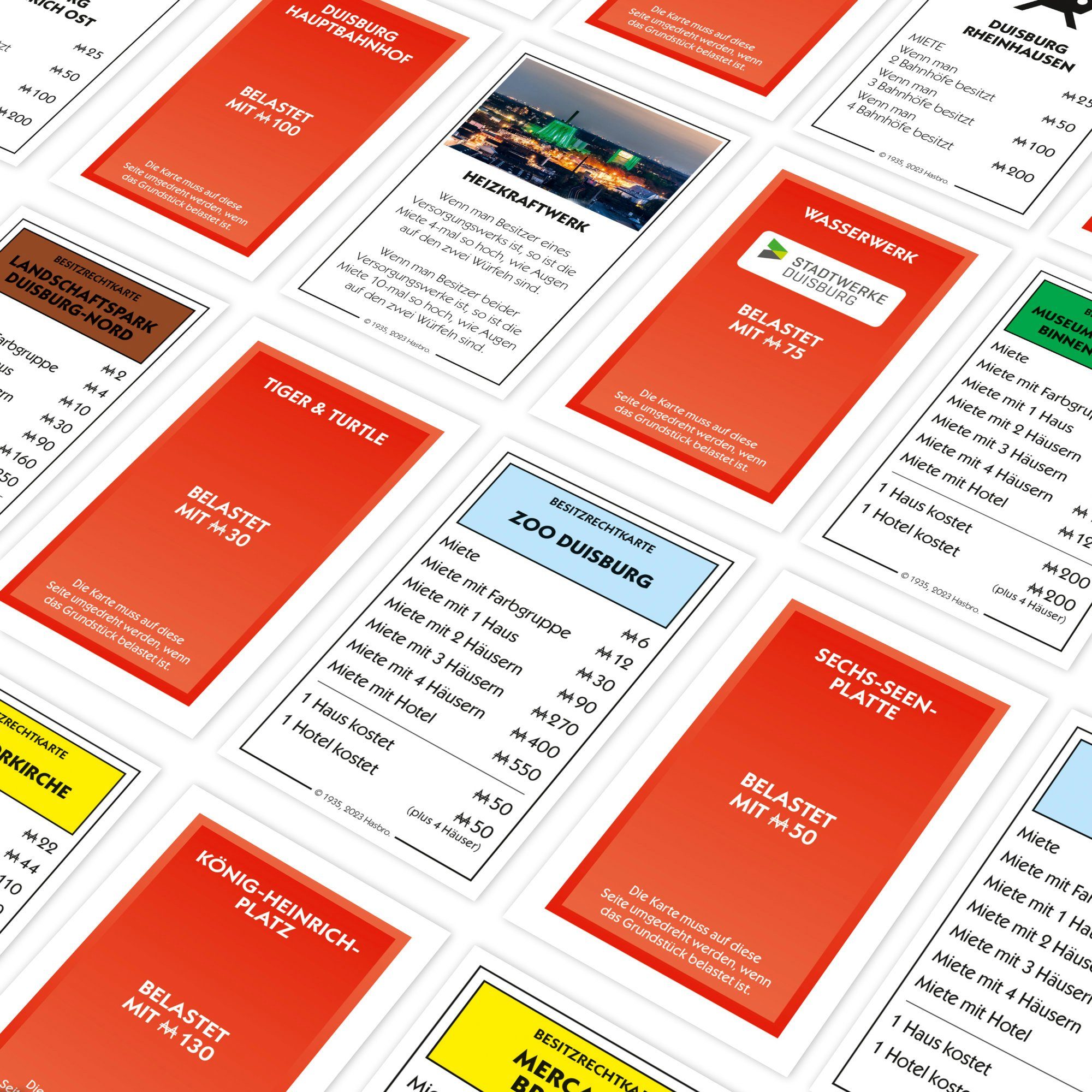 Winning Moves Spiel Monopoly - Duisburg, Brettspiel