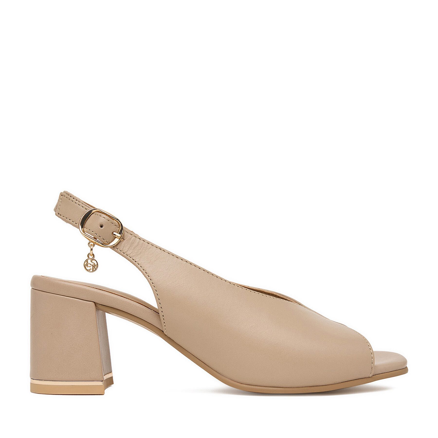 Lasocki Damen-Sandalen Beige Sandale