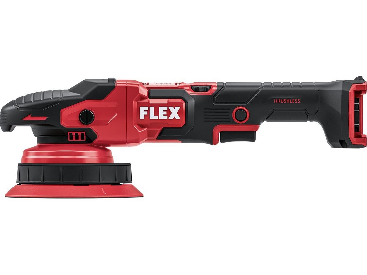 Flex Exzenter Poliermaschine XFE 2 15 18-EC, 1350 min. U/min, 4350 max. U/min, Ø 150 mm, (im Karton), bürstenloser Motor mit hohem Wirkungs- und Leistungsgrad