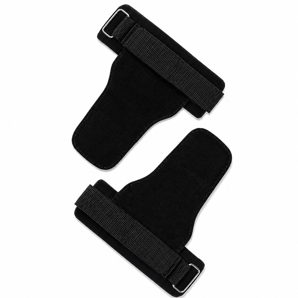 COOL-i ® Handgelenkbandage 2er Set Gewichtheber Zughilfen mit Handgelenkband, rutschfest & mit Lederpolster für Fitness, Krafttraining & Gym