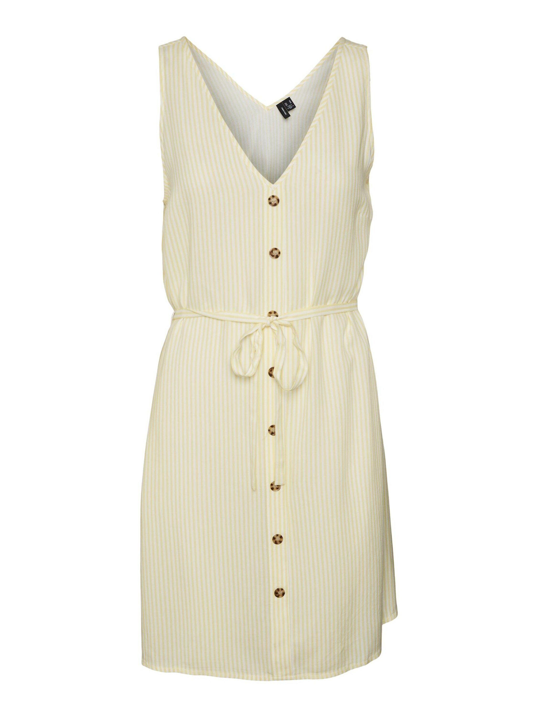 Vero Moda Sommerkleid BUMPY (1-tlg) Drapiert/gerafft günstig online kaufen