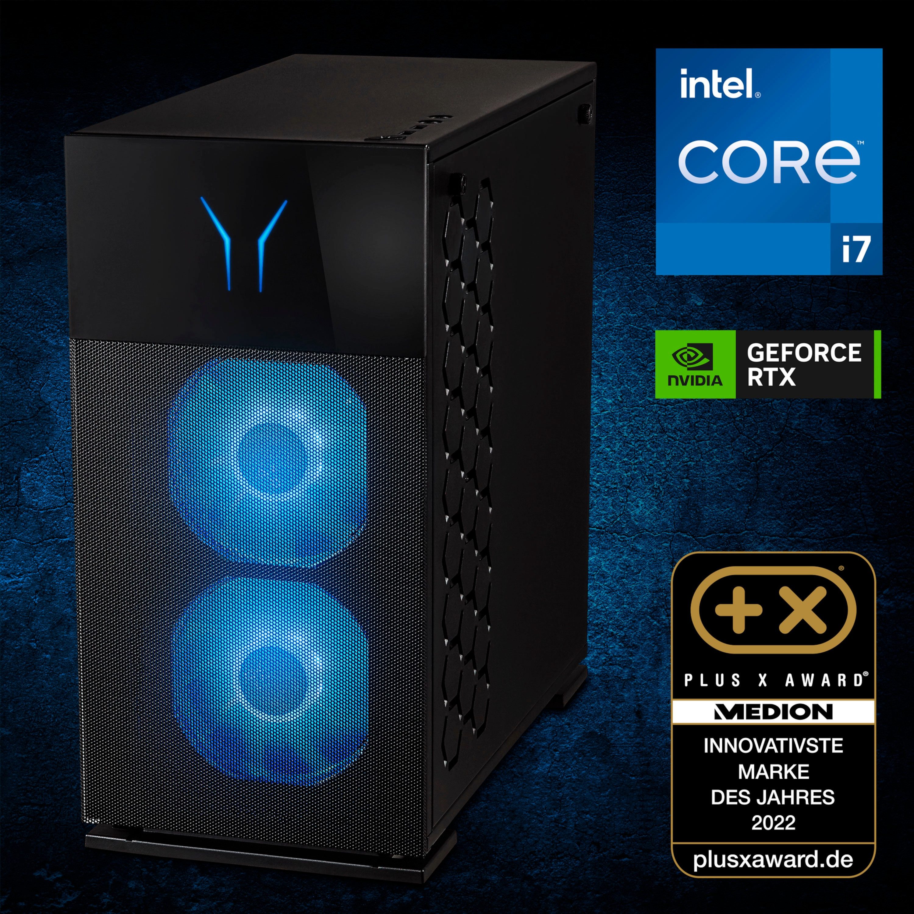 ERAZER High-End Gaming PC ERAZER Engineer X30 (MD340099) Gaming-PC (Intel Core i7 14700, NVIDIA GeForce RTX 5060 Ti, 32 GB RAM, 1000 GB SSD, ENGINEER_X30)