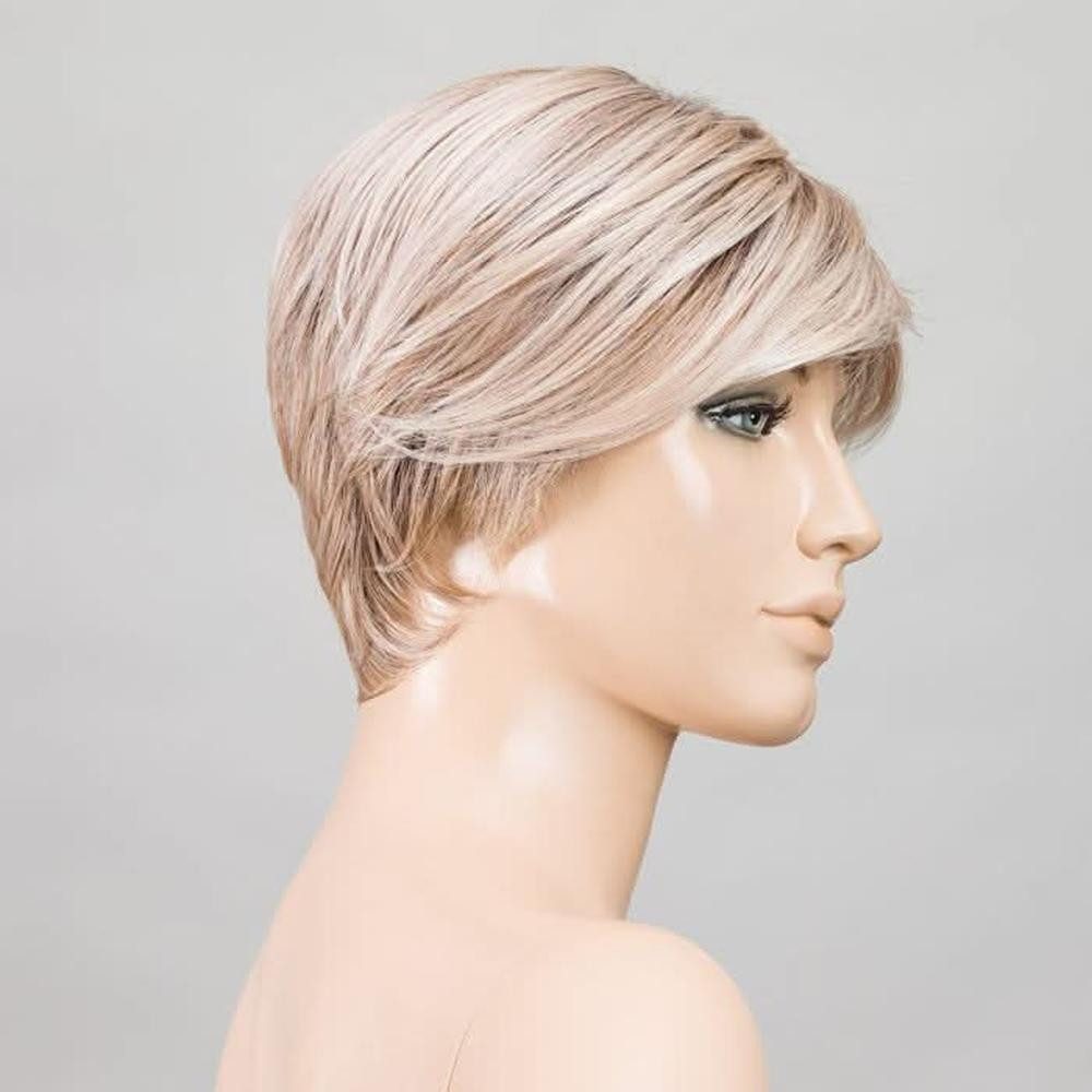 Ellen Wille Kunsthaarperücke Ellen Wille Link Mono Part, Stylischer Pixie mit Lace Front und hitzebeständiger Kunstfaser