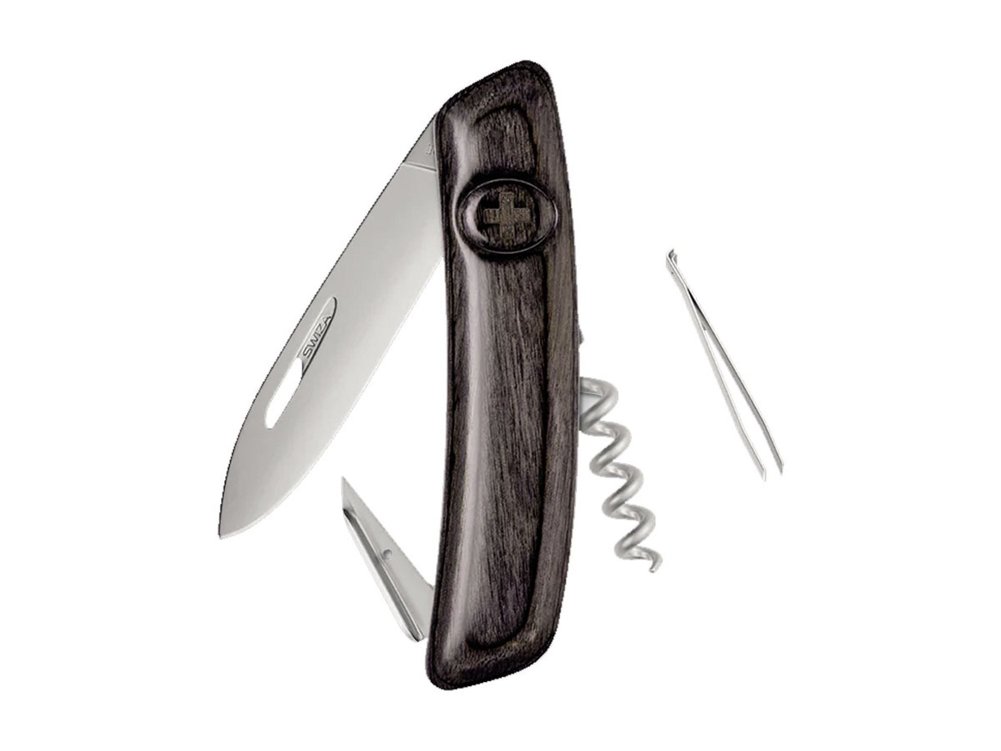SWIZA Taschenmesser Swiza SH05R AM Wood Olive KSH.0056.6310