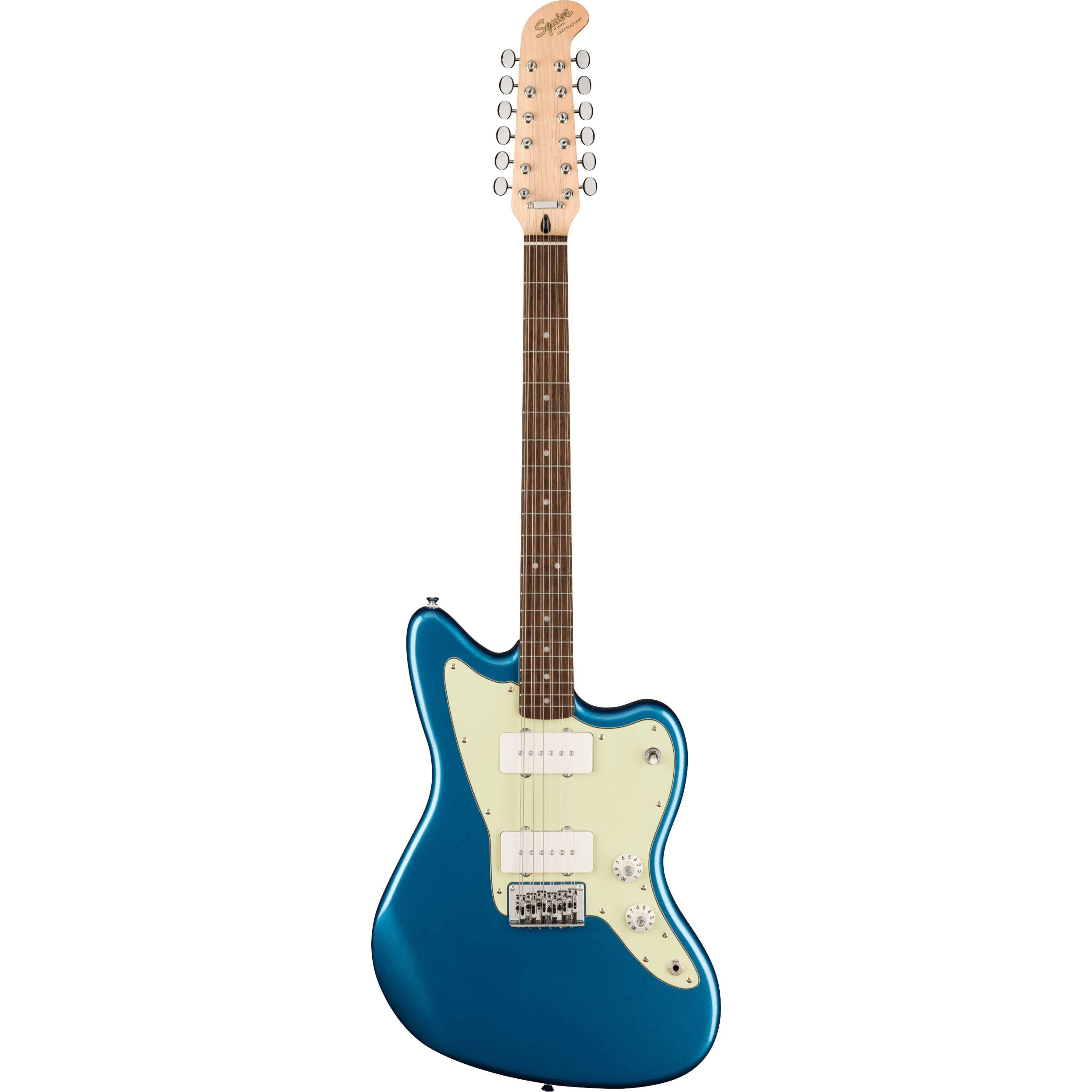 Squier E-Gitarre, E-Gitarren, Andere Modelle, Paranormal Jazzmaster XII Lake Placid Blue - E-Gitarre