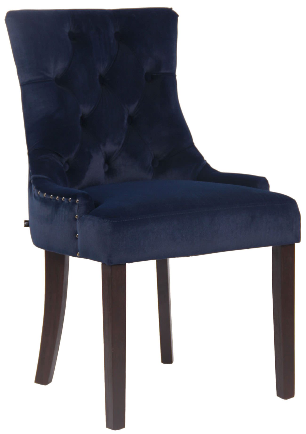 furnicato Esszimmerstuhl Aberdeen 92x55x58 cm blau (1 St)