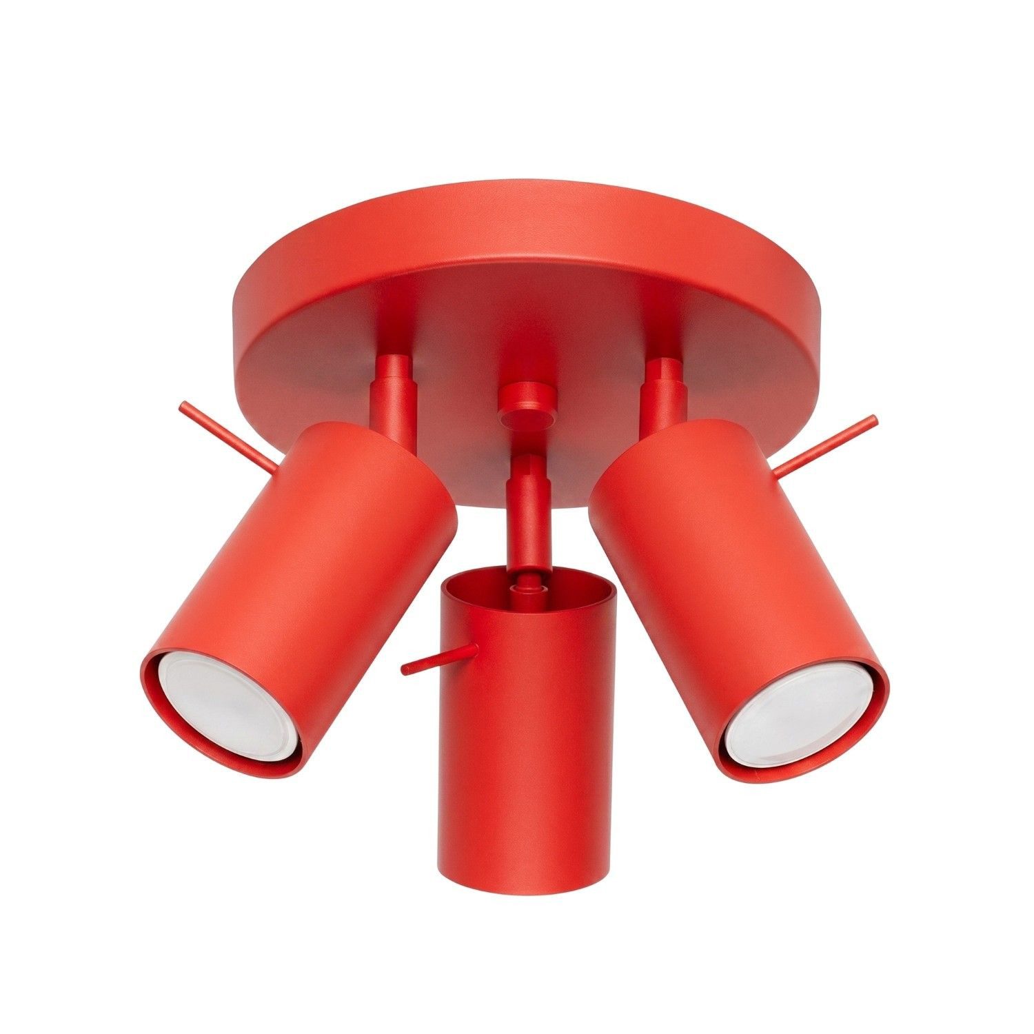 Licht-Erlebnisse Deckenstrahler ETNA, ohne Leuchtmittel, verstellbar 25.7 cm breit GU10 3-flammig Modern