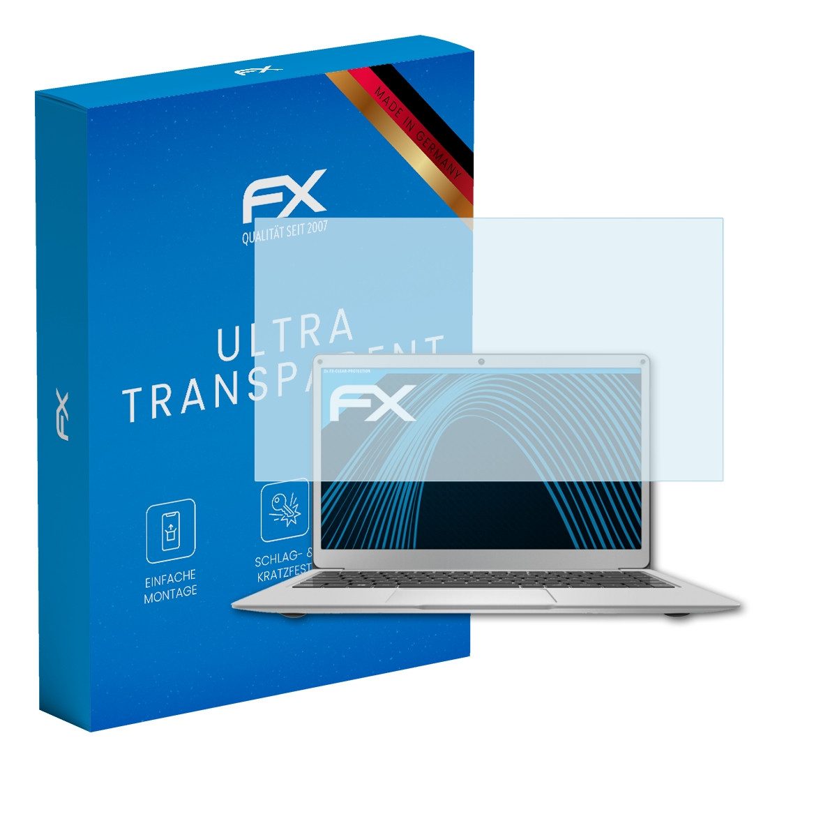 Schutzfolie Displayschutz für Trekstor SurfBook A13B