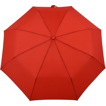 Impliva Taschenregenschirm miniMAX® mit Auf-Automatik windsicher uni, der zuverlässige Begleiter