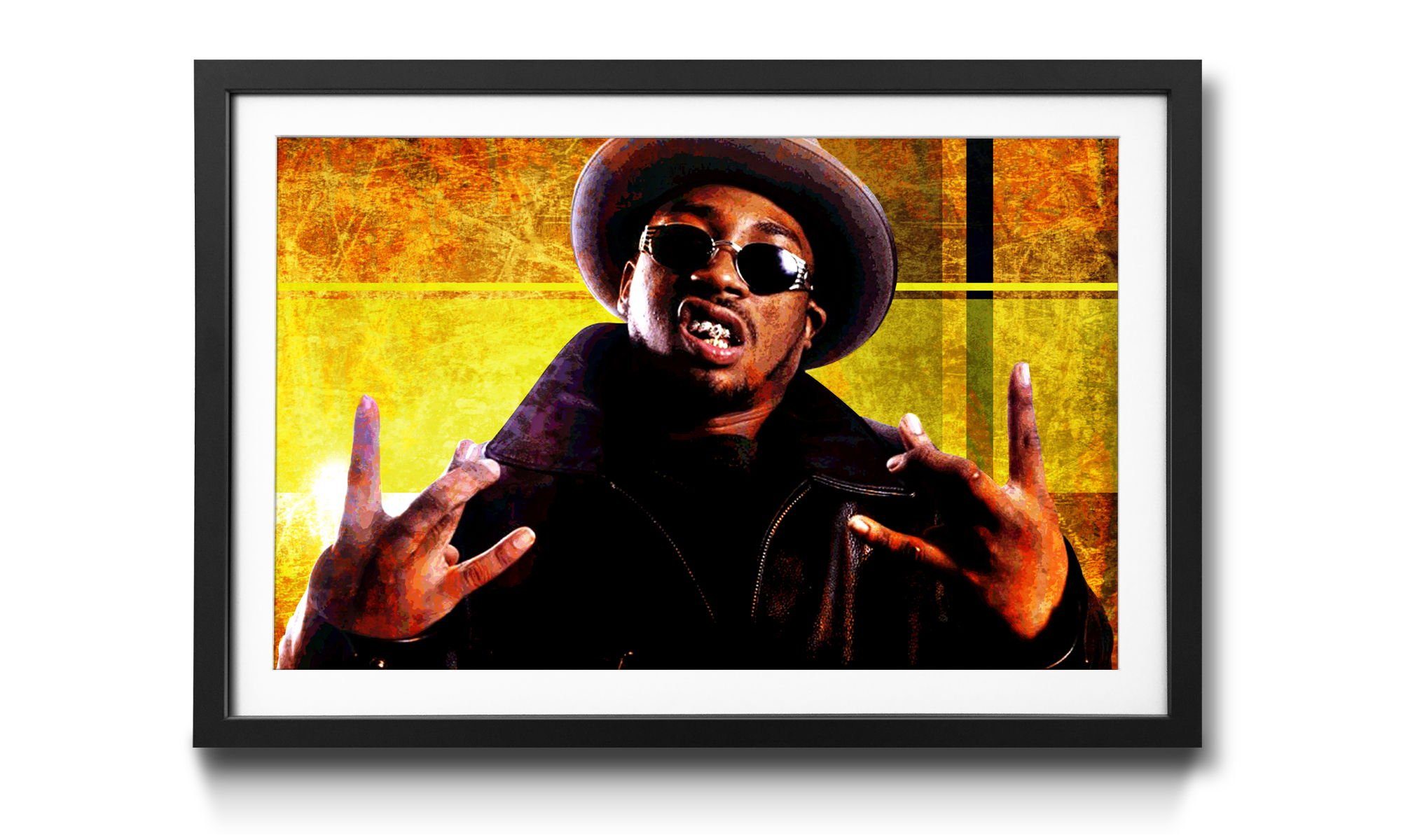 WandbilderXXL Bild mit Rahmen Ol Dirty, Helden der Musik, Wandbild, in 4 Größen erhältlich