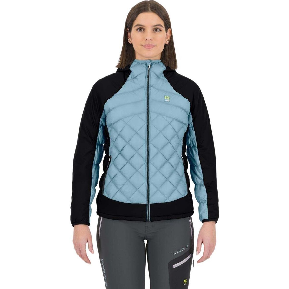 Karpos Fleecejacke Lastei Active Plus W Jacket Vielseitige, warme Jacke für Outdoor-Aktivitäten, die vor Wind und