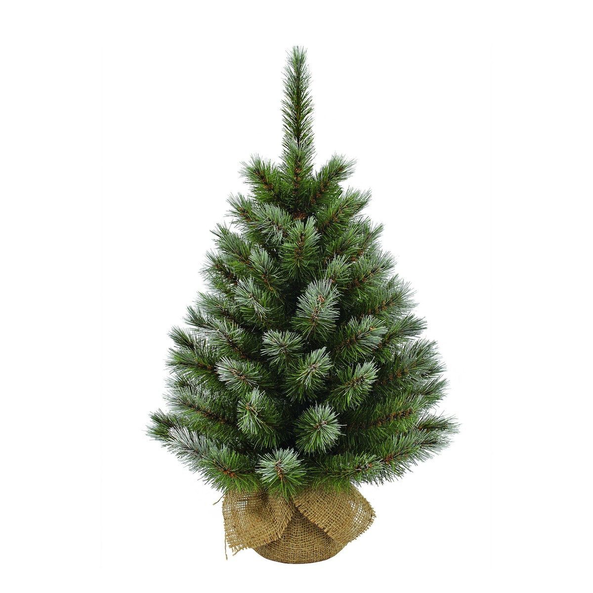 Triumph Tree Künstlicher Weihnachtsbaum Triumph Tree Pittsburgh Weihnachtsbaum mit Burlap gruen frosted TIPS 1