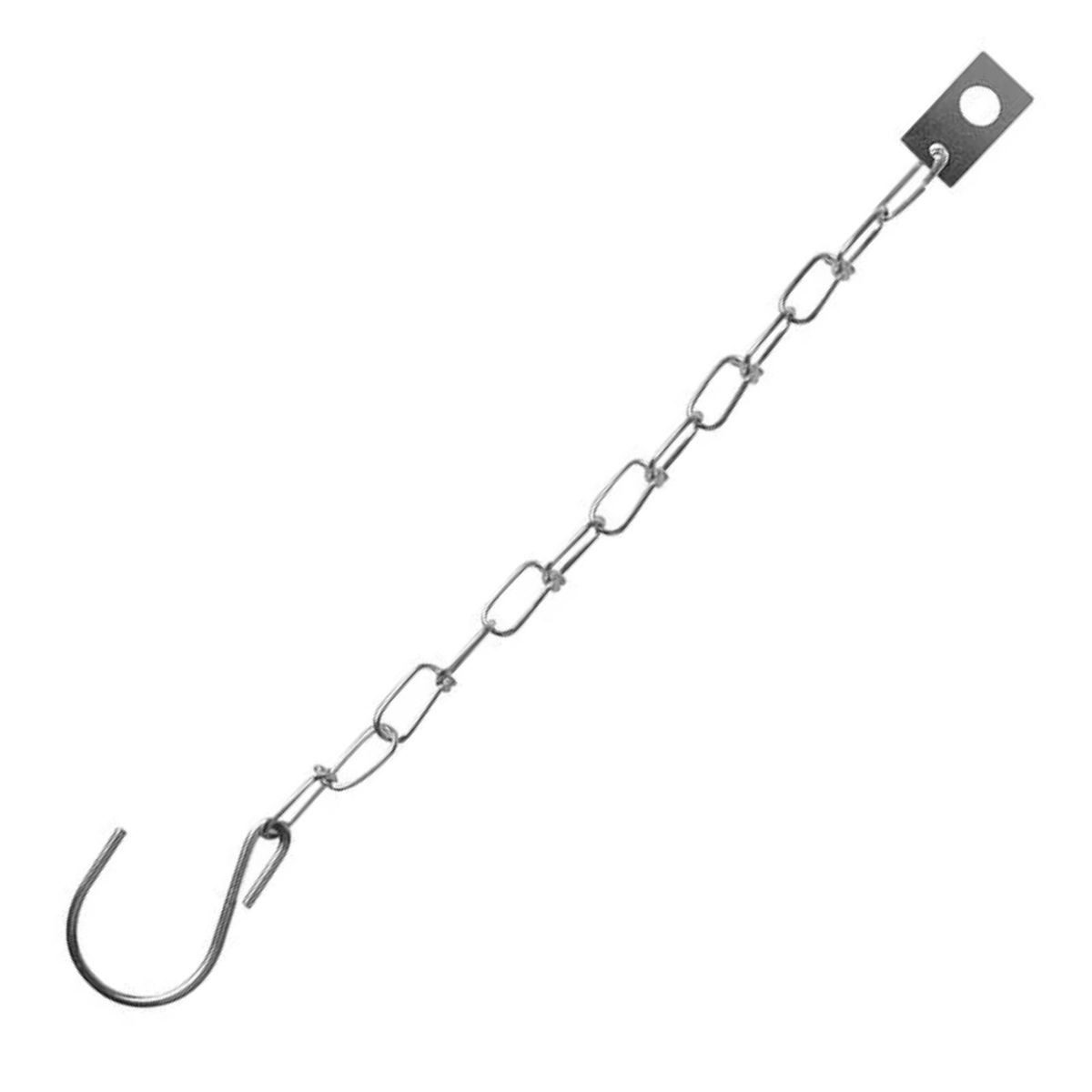 Anhänger Sicherungskette für Ladebordwand ca. 24cm mit Haken & Befestigung