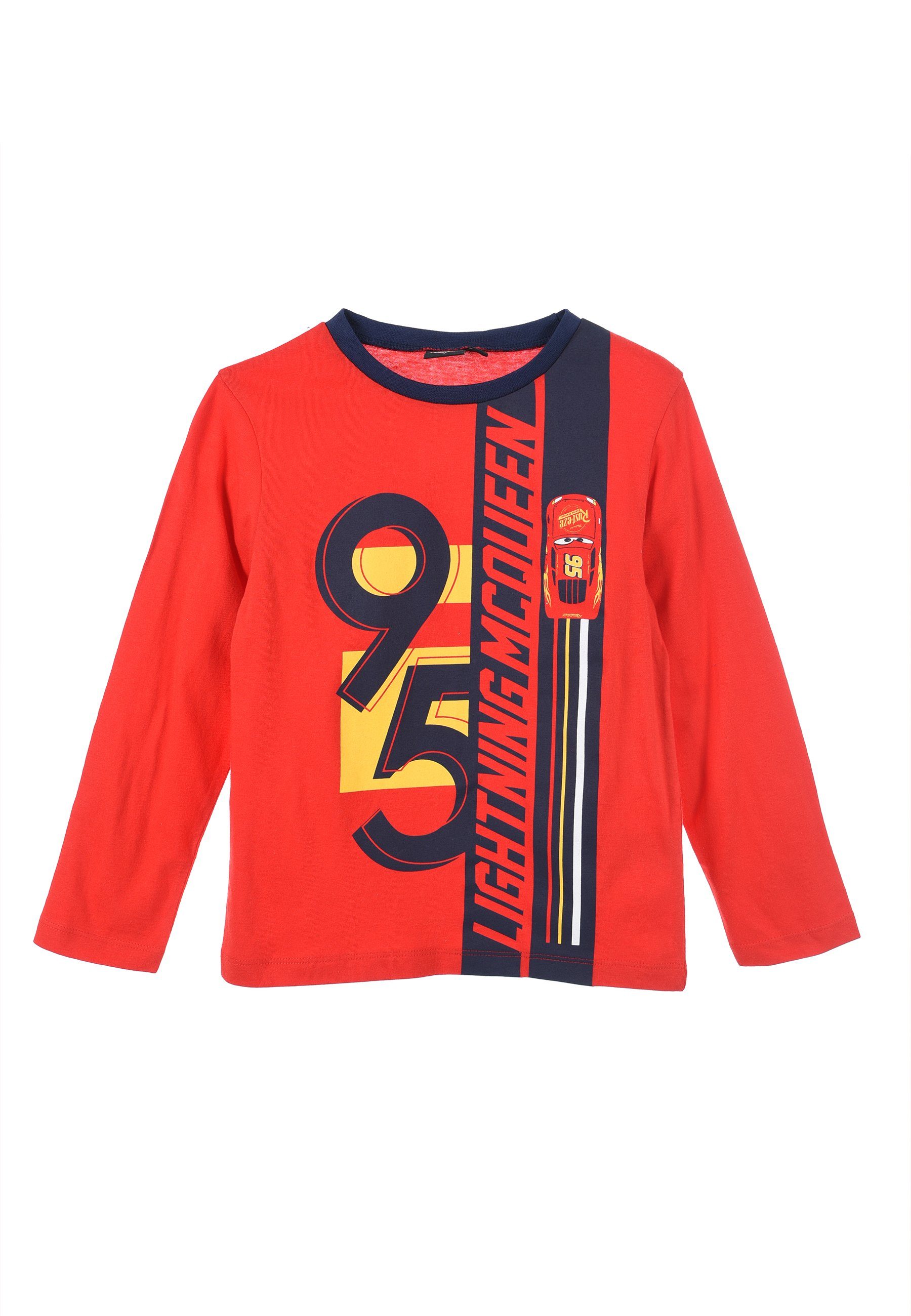 Disney Cars Langarmshirt Jungen Longsleeve Langarm-Shirt T-Shirt