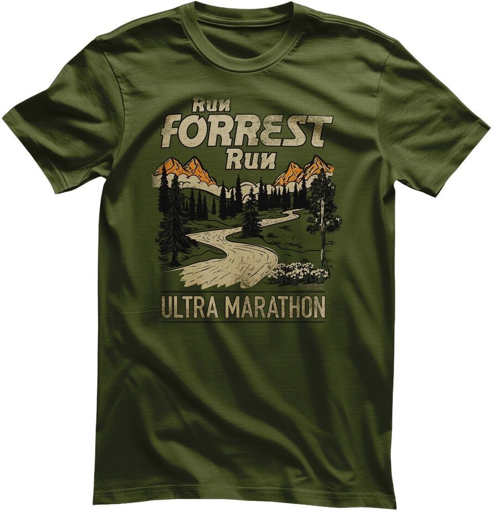 Forrest Gump T-Shirt Run Forrest Run Ultra Marathon T-Shirt