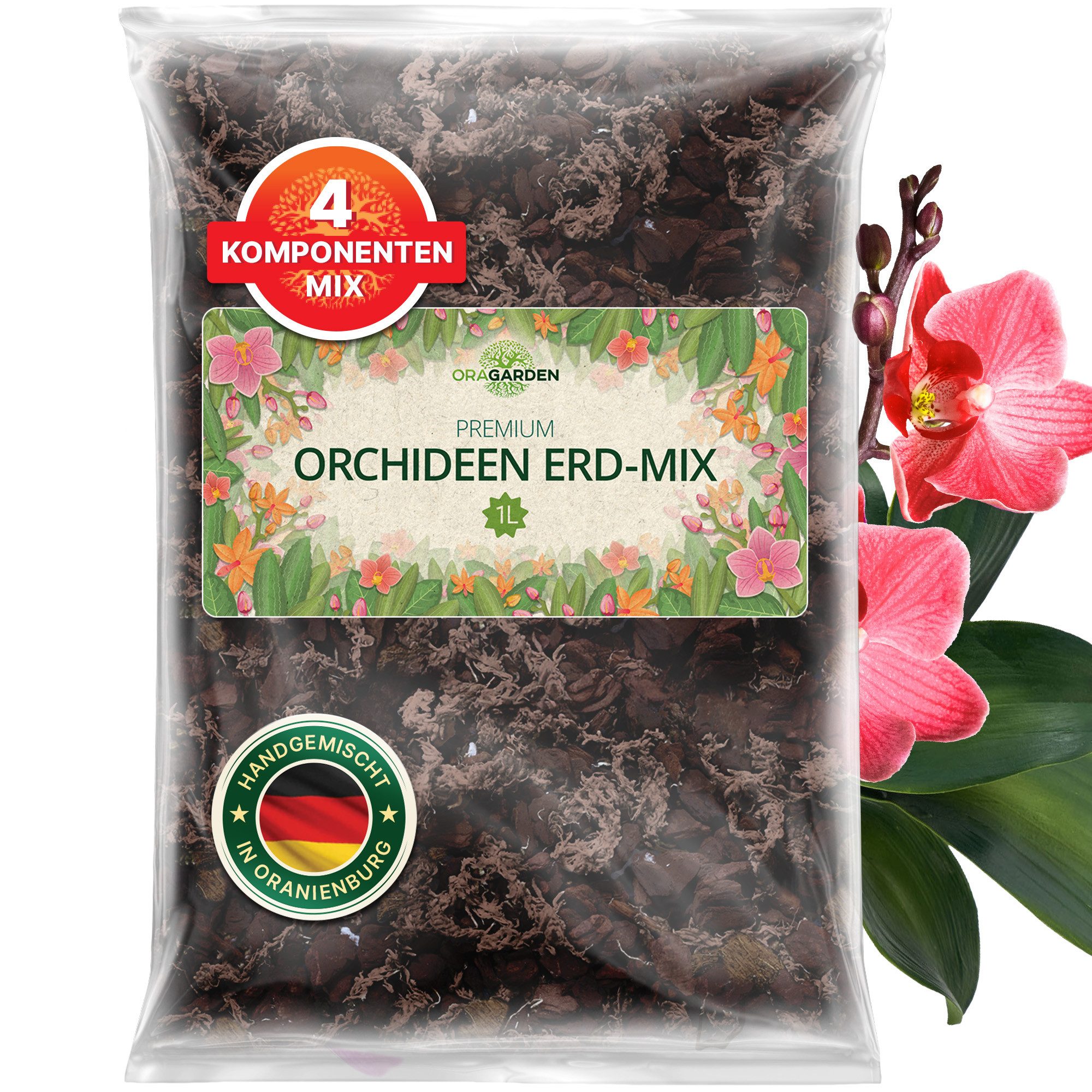 OraGarden Spezialerde Orchideen-Mix
