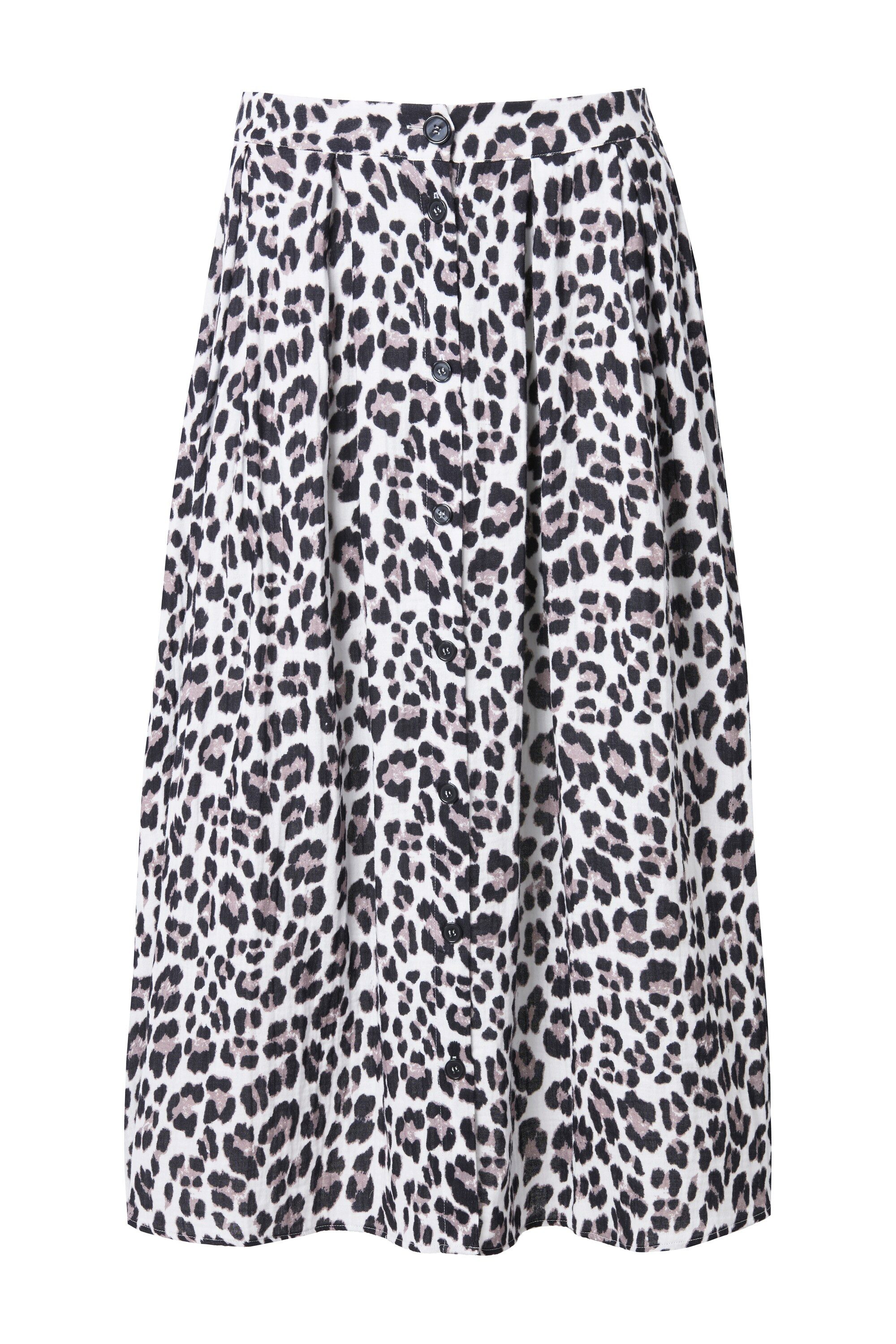 Studio Untold Jerseyrock Rock A-Line Musselin Leo