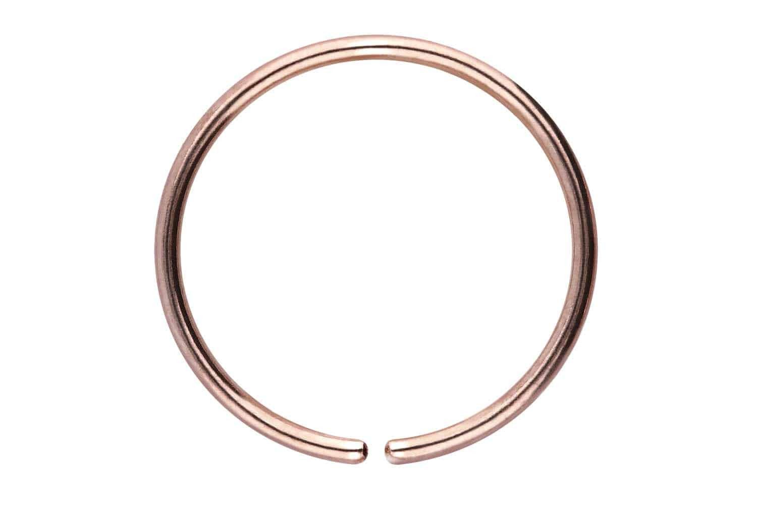 PIERCINGLINE Nasenpiercing Titan O-Ring - biegbar günstig online kaufen