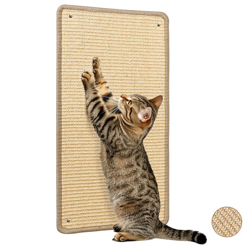 Ledander Kratzmatte Katzenkratzbretter Sisal Kratzteppich, widerstandsfähig günstig online kaufen