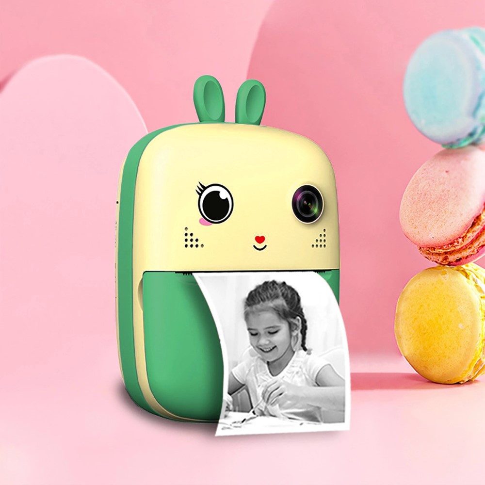 COFI 1453 Mini-Thermodrucker 1800 mAh für Kinder 2,4 Zoll, 640 x 480 Pixel Sofortbildkamera