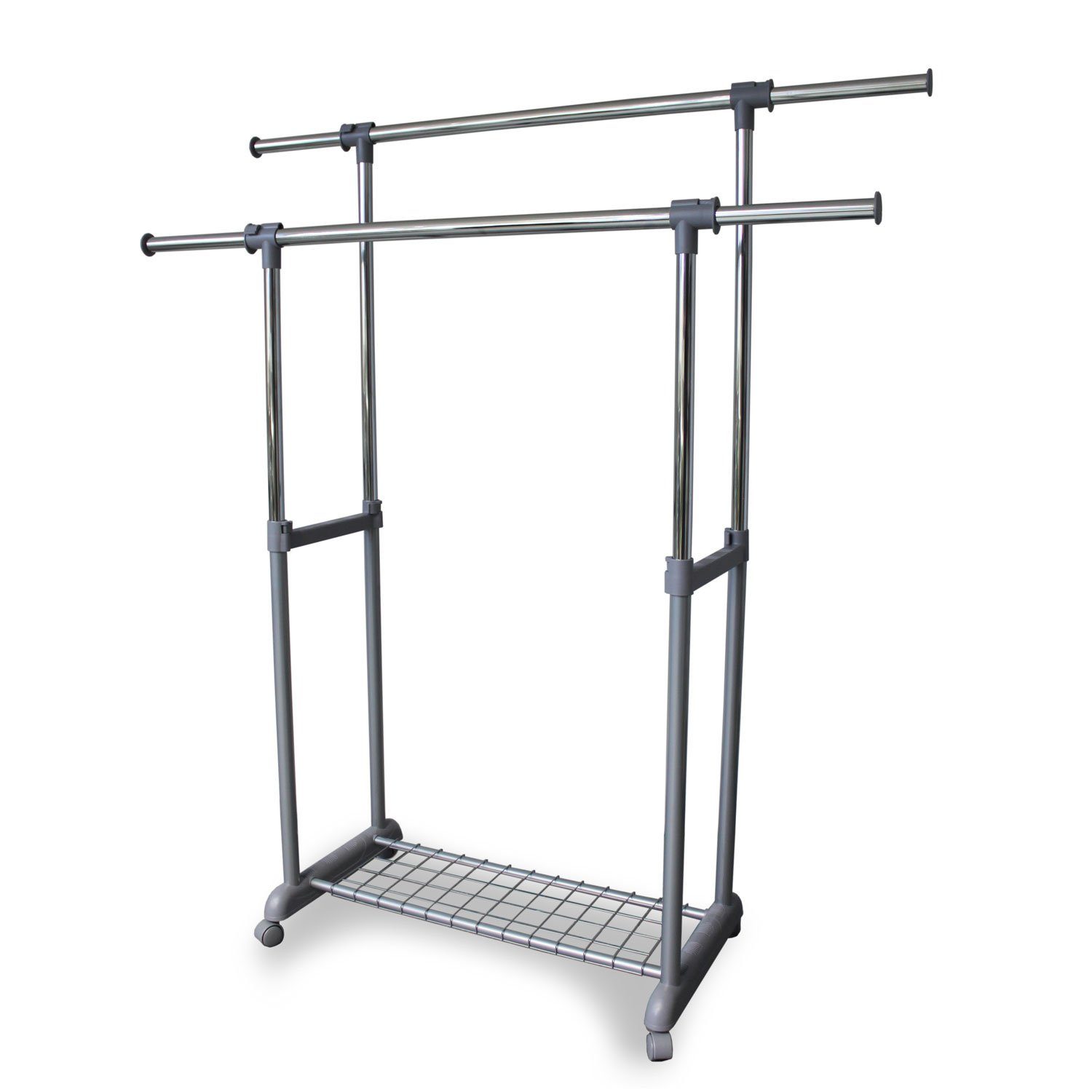 GERSO Вешалки Garderobenwagen, mit Schuhablage Doppelkleiderst.