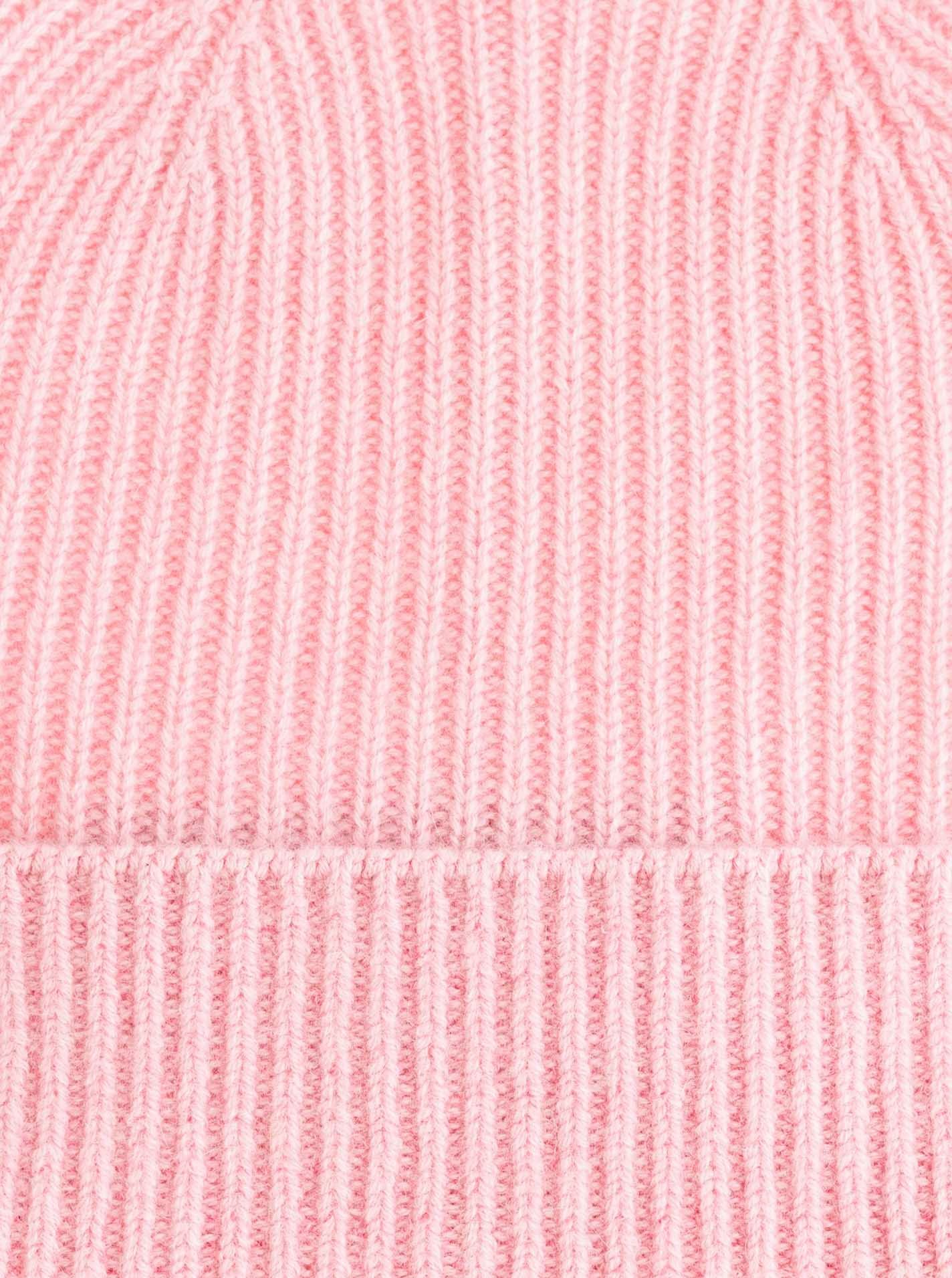 Zwillingsherz Beanie Feinripp, breiter Umschlag, Wolle günstig online kaufen