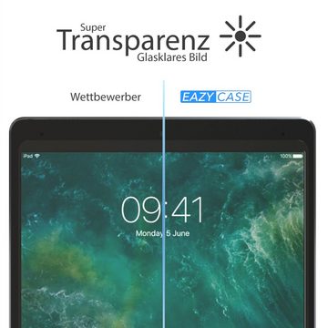 EAZY CASE Schutzfolie Schutzglas für Apple iPad Pro 10,5" (2017), 10,5 Zoll Panzerglas Displayfolie Tabletschutz Glasfolie Kratzschutz