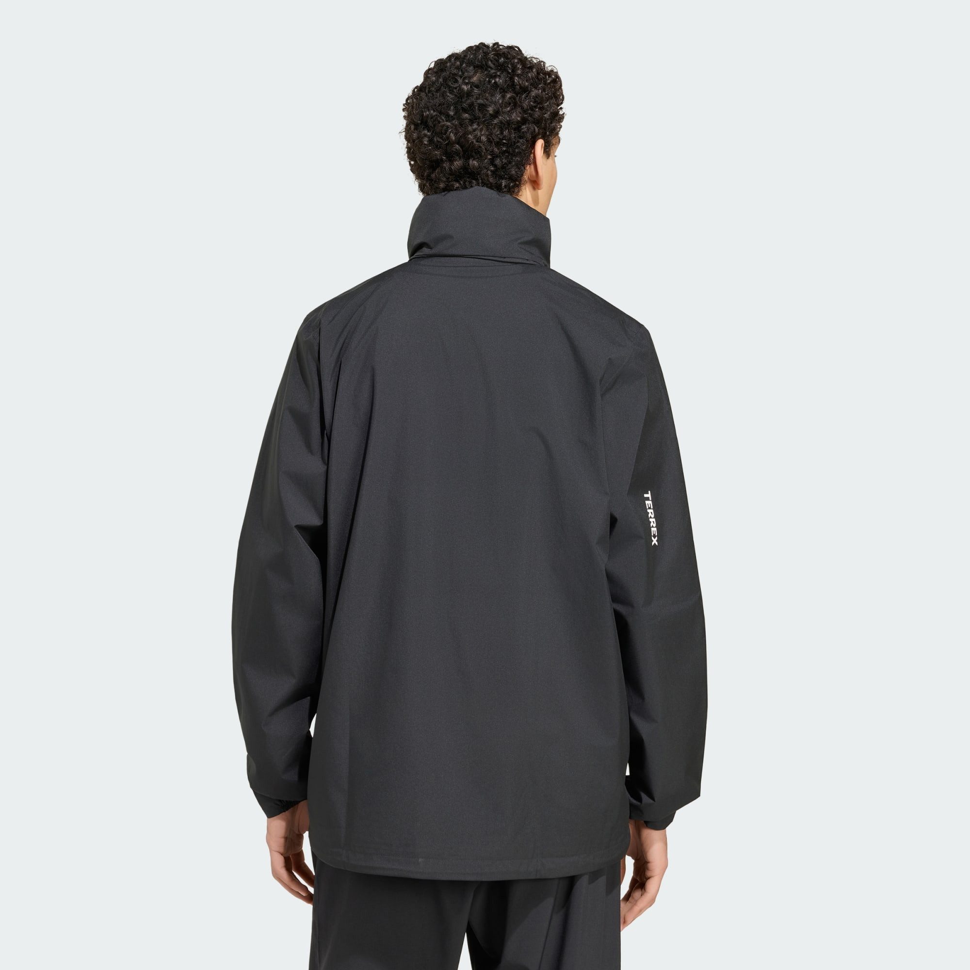 adidas TERREX Funktionsjacke TERREX MULTI ESSENTIALS 2 LAYER REGENJACKE (1-St)