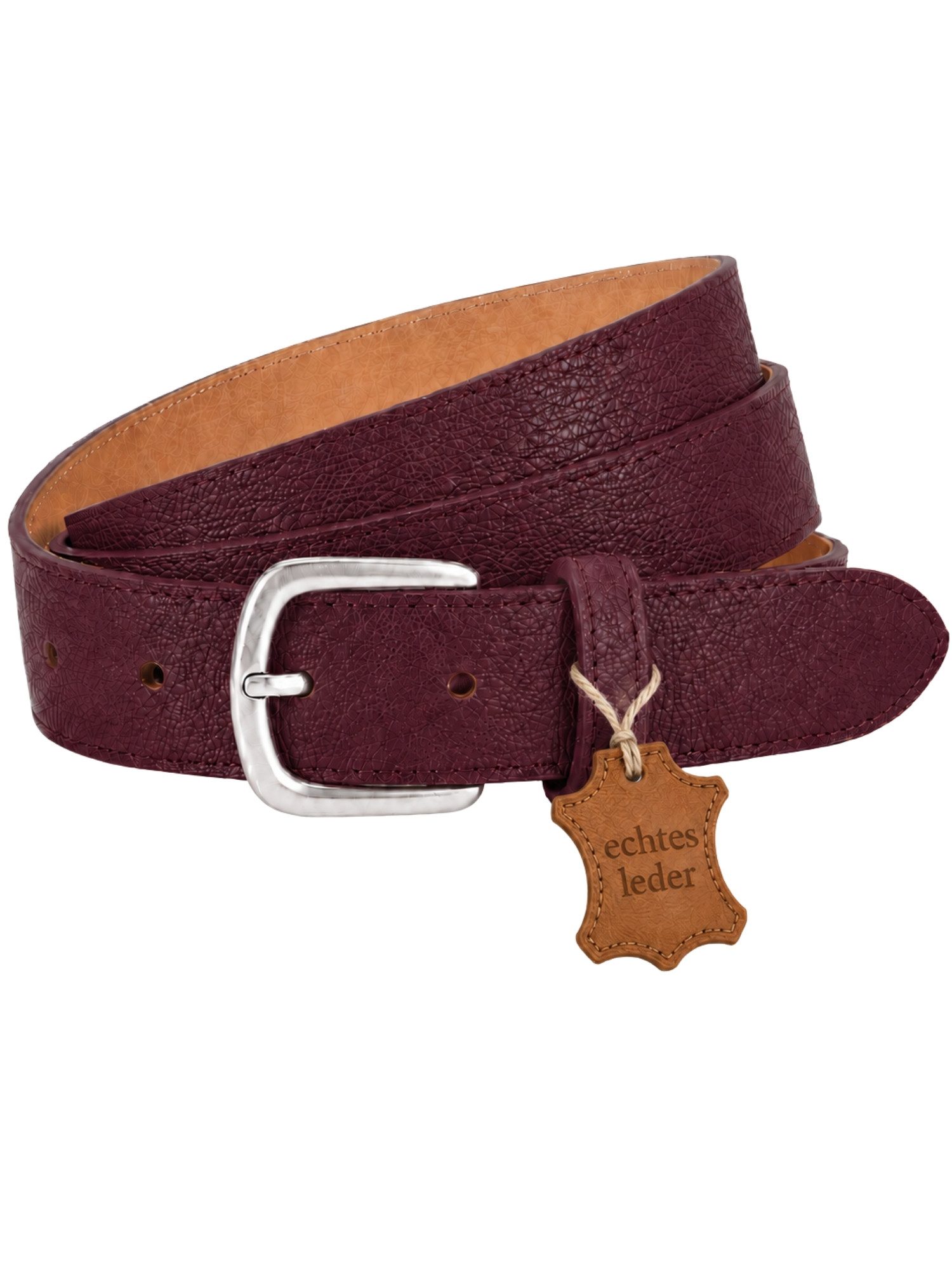 Adel Bags Ledergürtel Damen Gürtel, 3 cm Breit, verschiedene Farben,Hergestellt in Italien