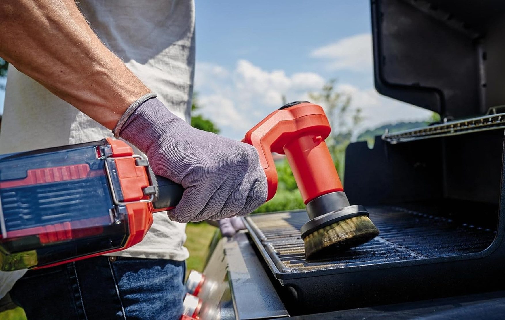 Einhell Akku-Oberflächenbürste Einhell Bürste ULTRA 95/25 für Oberflächenbürste PICOBELLA 18/90