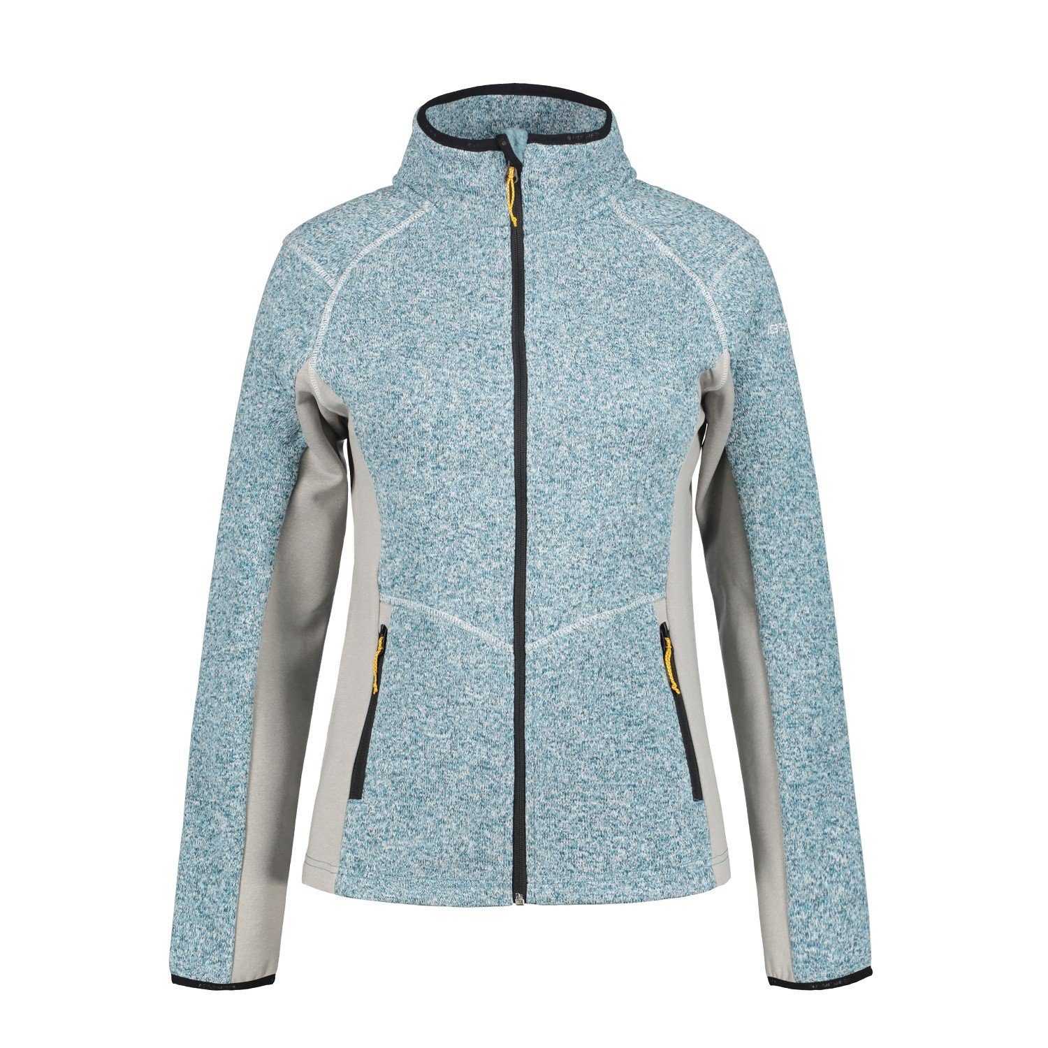 Icepeak Strickfleecejacke Bleeker Damen Midlayer Türkis