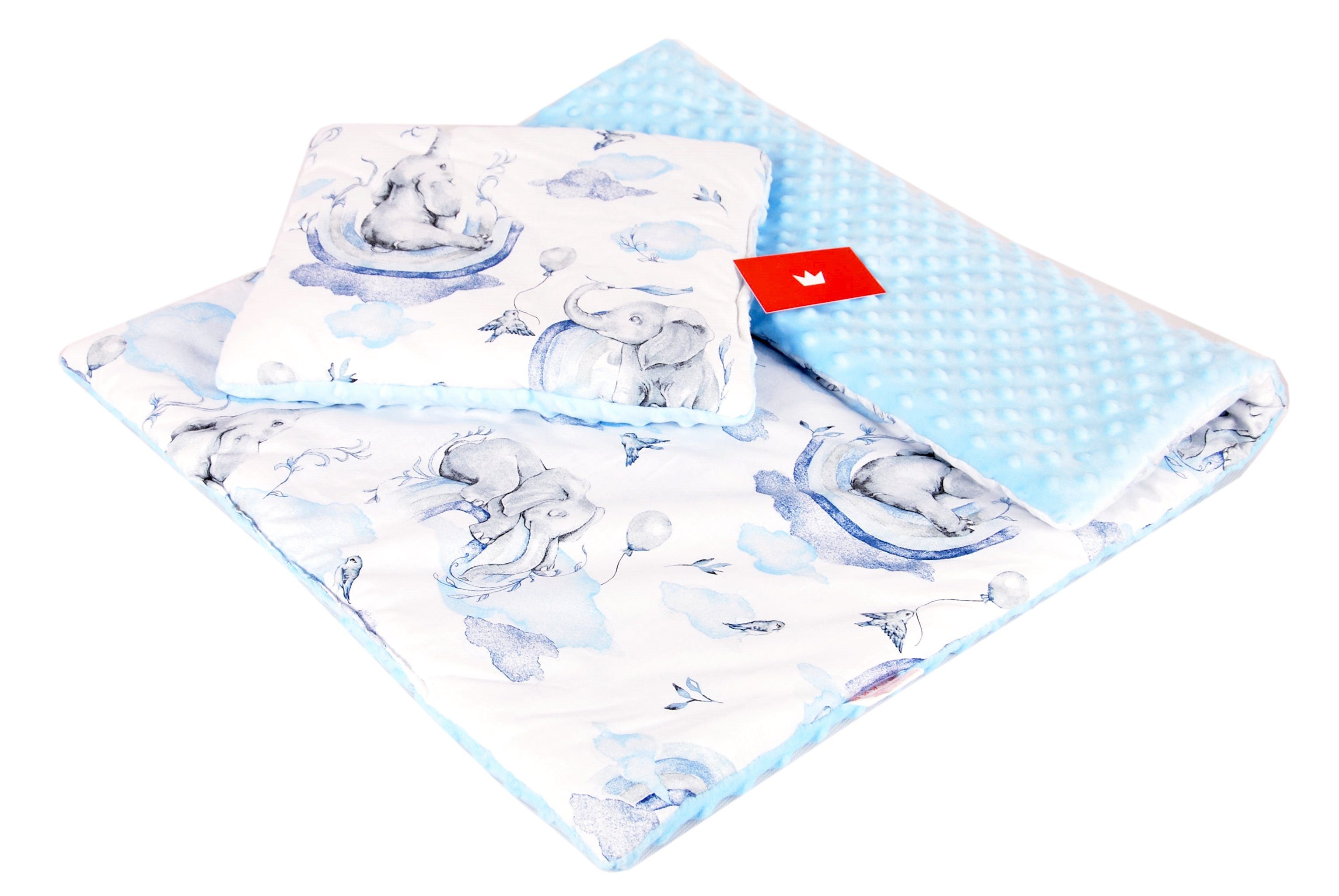 Kinderdecke BABYLUX Babydecke MINKY 2Set Kuscheldecke günstig online kaufen