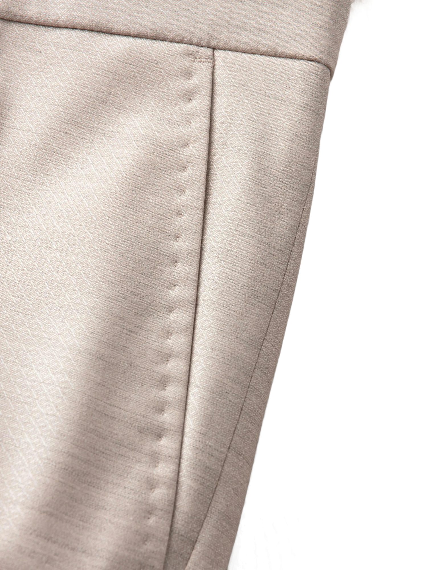 JOOP! Stoffhose natur, Business, Wolle, Unifarben, Slim Fit