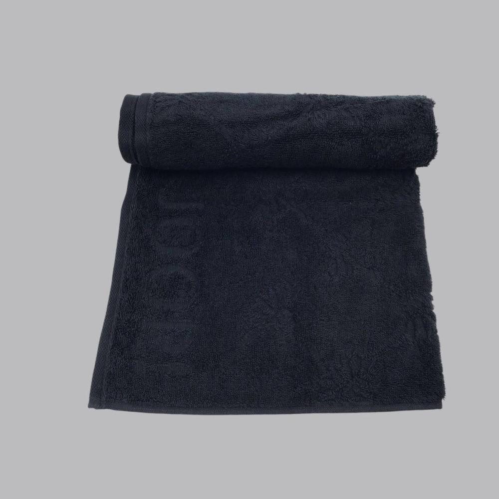 JOOP! Geschirrtuch Cuisine Cornflower 1702 in Schwarz, (1x Küchenfrottiertuch 50 x 50 cm), 100% Baumwolle