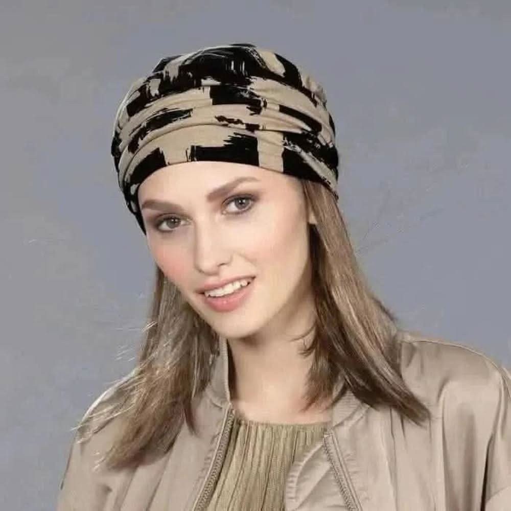 Ellen Wille Kopftuch Ellen Wille Goga, Vorgeformter Turban mit hautfreundlichem Bambus-Viskose-Futter