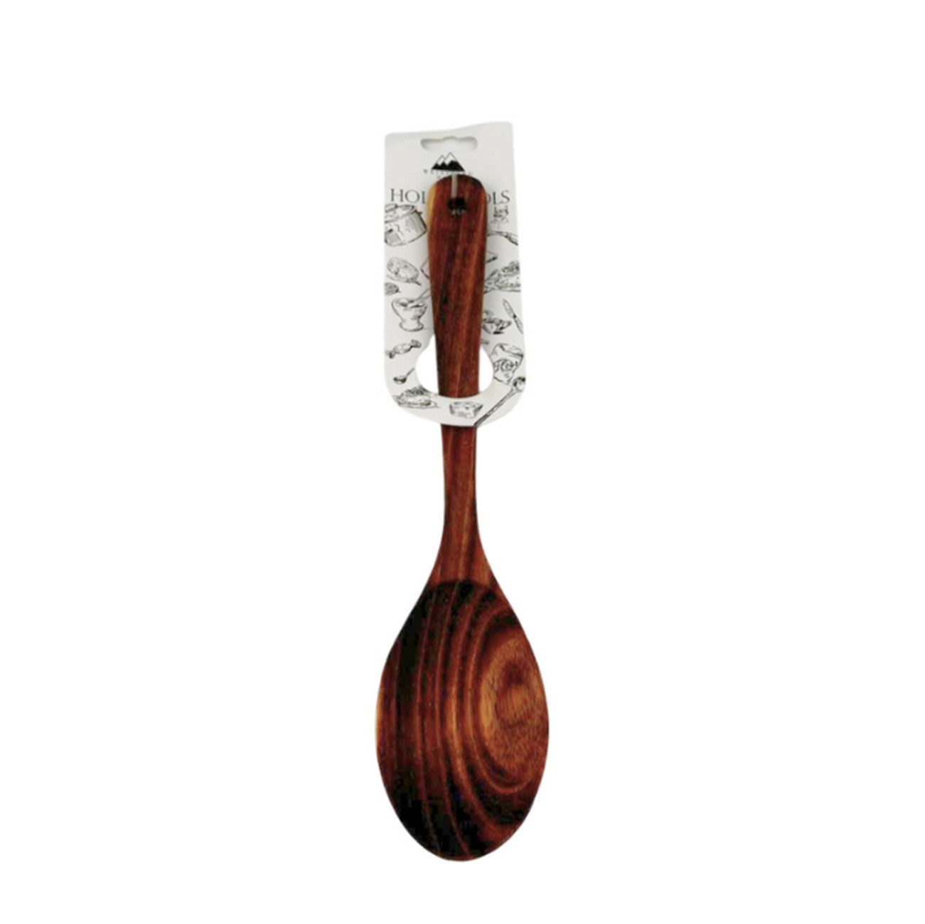 Weissberg Kochlöffel aus Holz 30 cm, perfekt zum Kochen, Rühren & Servieren