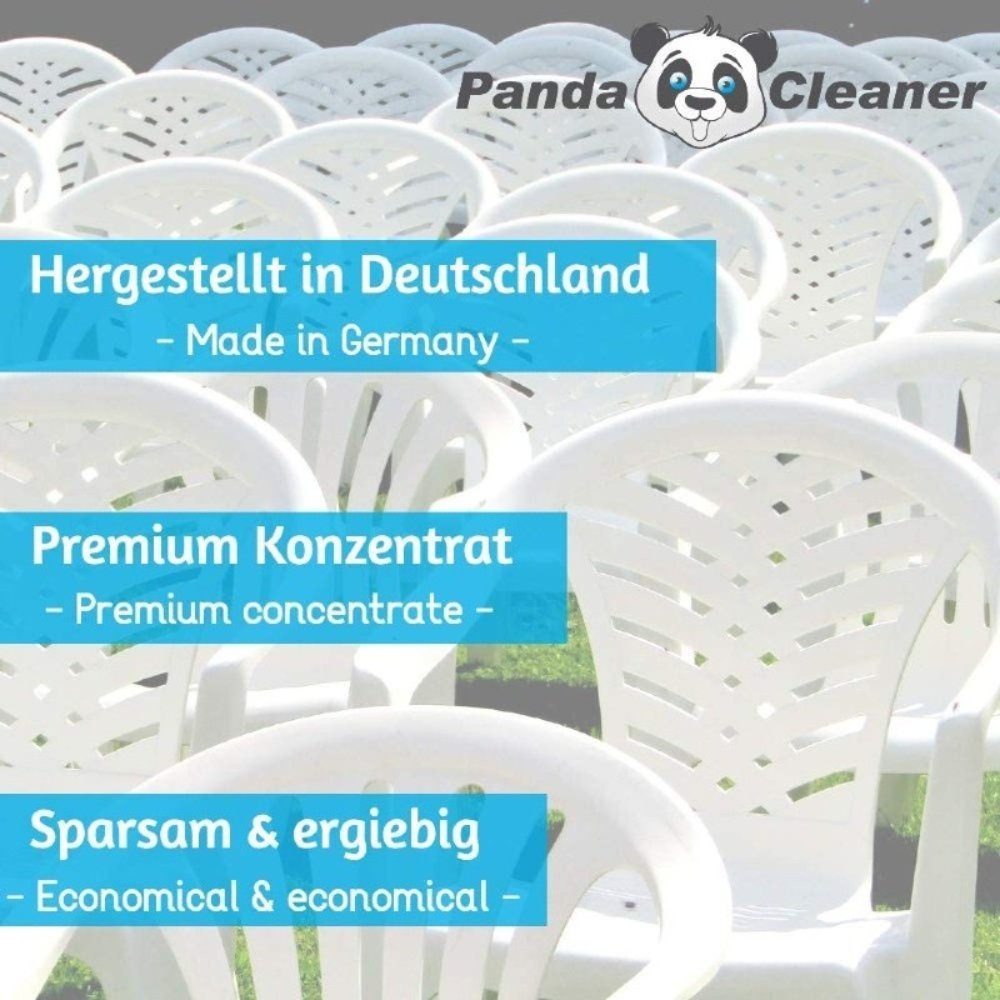 Reiniger Gartenmöbel-Reiniger x 1 - - x 1 Gartenmöbel- PandaCleaner Konzentrat Reiniger + & 1l) [2-St. Möbelreiniger Sprühkopf Kunststoff (Set,