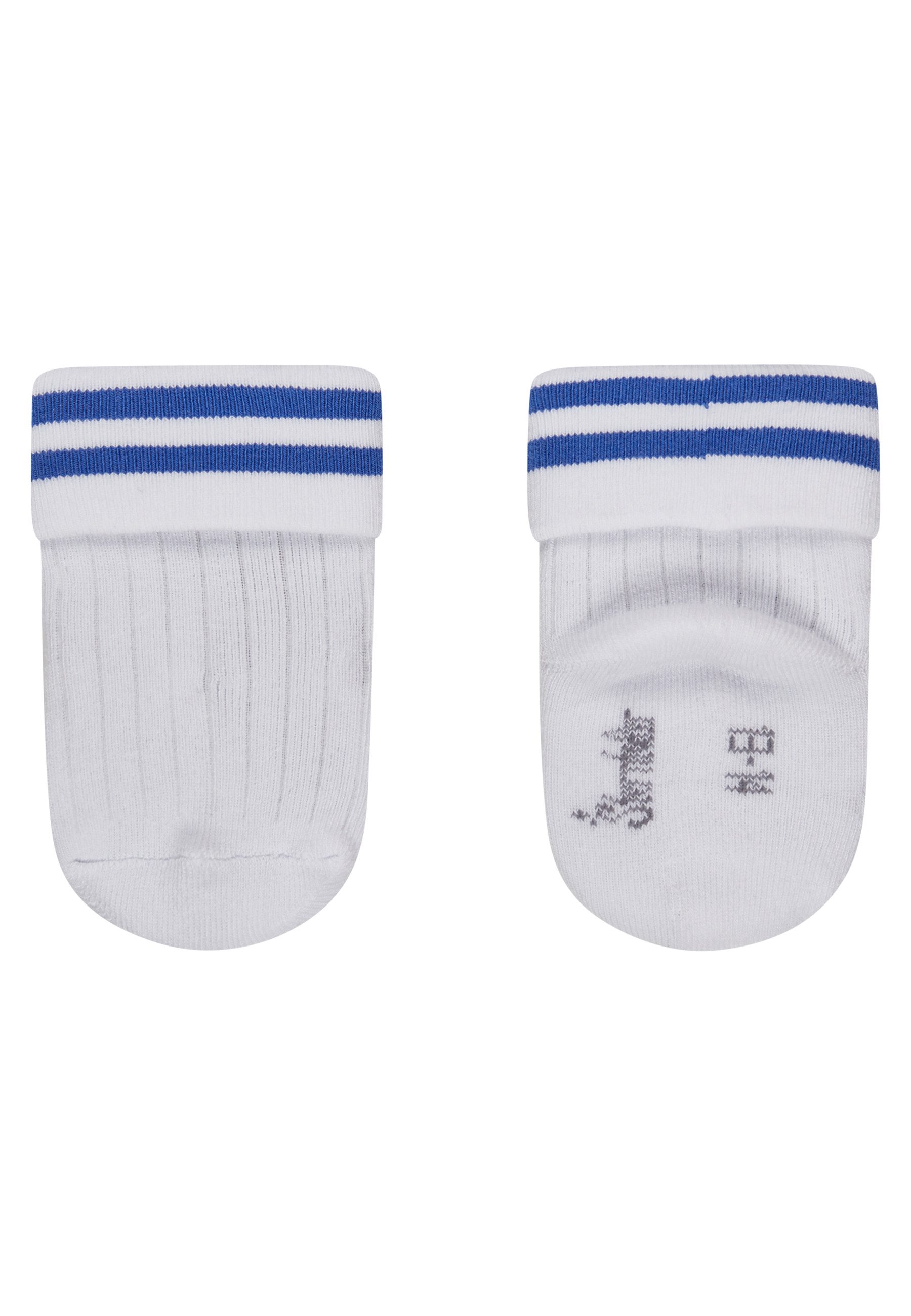 Sterntaler® Basicsocken Baby Socken 2er-Pack Ringel (2-Paar, 2er-Pack) Baby Socken 2er Pack mit Coolmax, klimaregulierend und atmungsaktiv – Bild 3 von 5