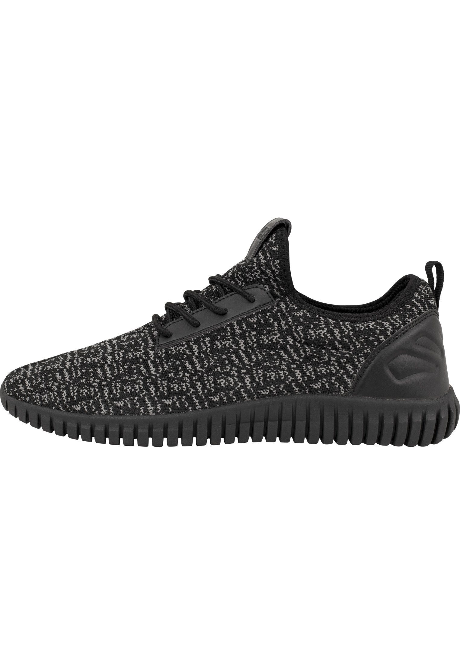 Light black/grey/black Sneaker (1-tlg) Runner URBAN Accessoires CLASSICS Knitted Shoe