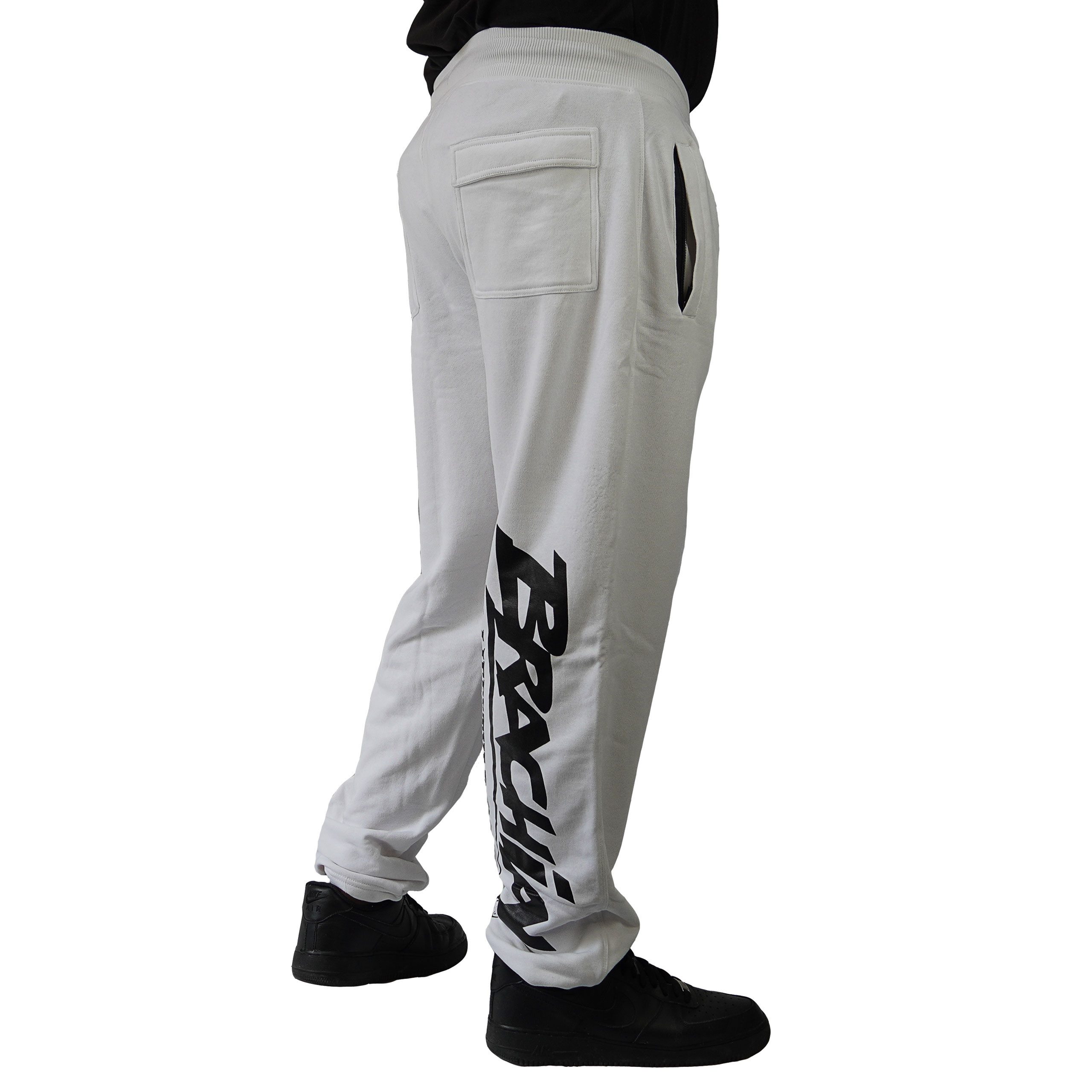 BRACHIAL THE LIFESTYLE COMPANY Sporthose Brachial Sporthose "Lightweight" weiß