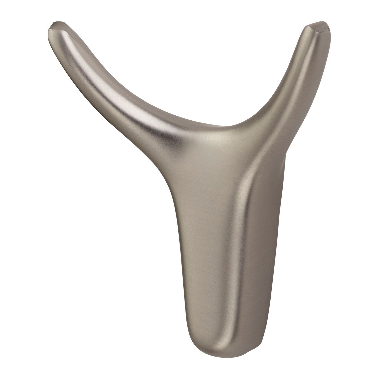 SO-TECH® Kleiderhaken Garderobenhaken TORO 6,6 x 6 cm, (1-St), Edelstahloptik inklusive Schrauben und FISCHER Dübel von SO-TECH®