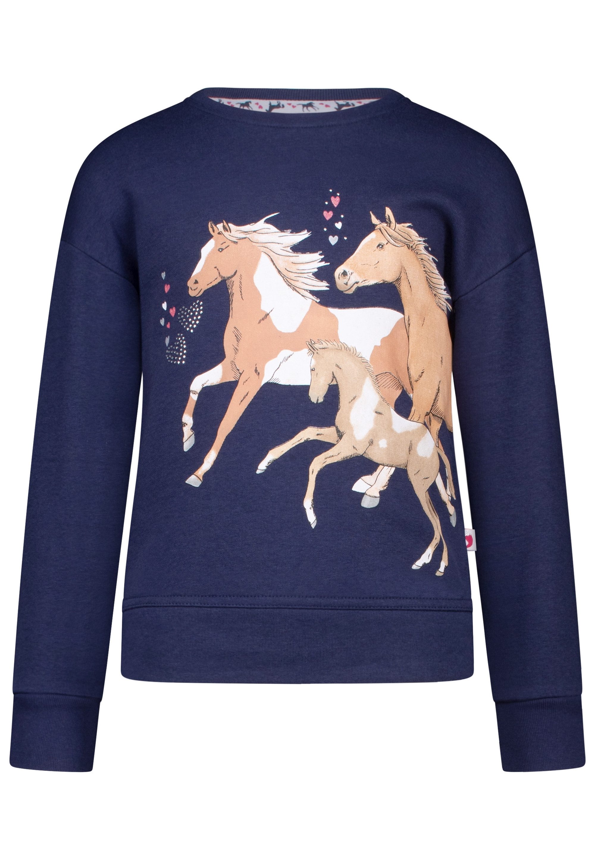 SALT AND PEPPER Sweatshirt Star Stable mit großem Pferde-Druck