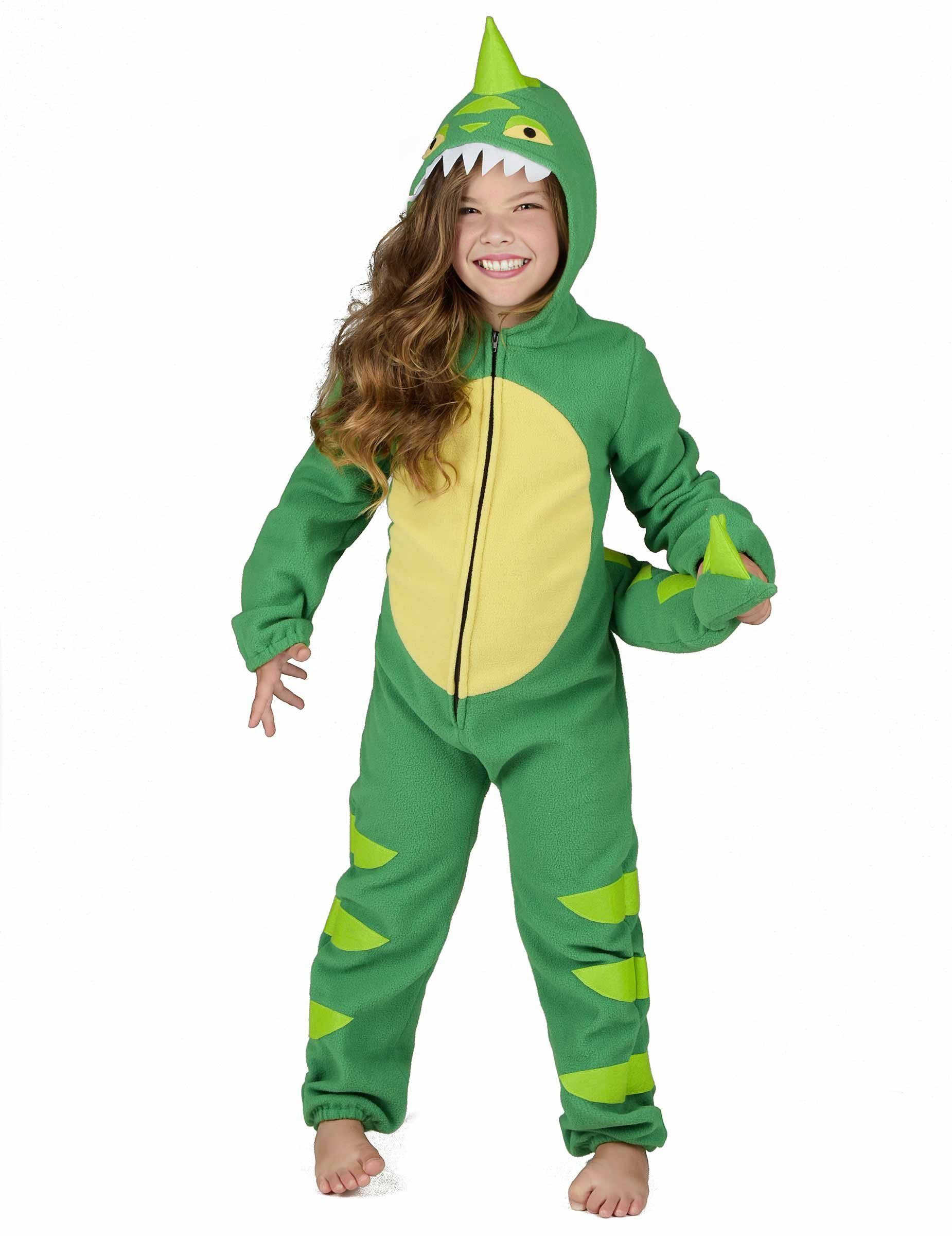 JADEO Party Suit Dinosaur Children's Costume Little Dragon Green