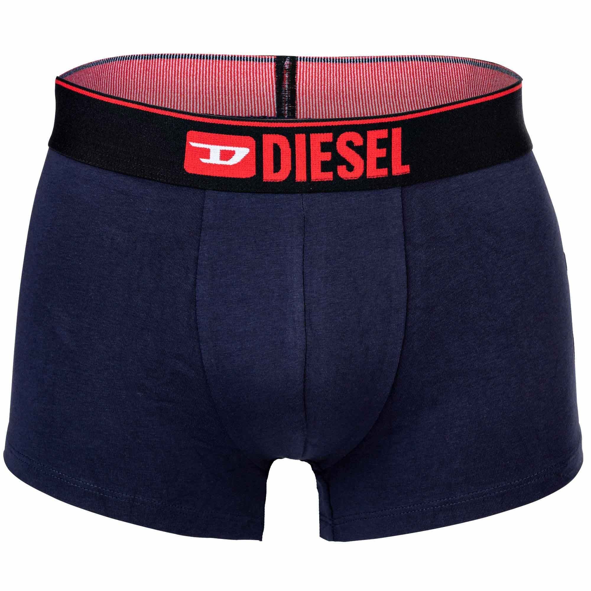 3er Dunkelblau/Weiß Boxer Boxershorts, Herren - Pack Diesel