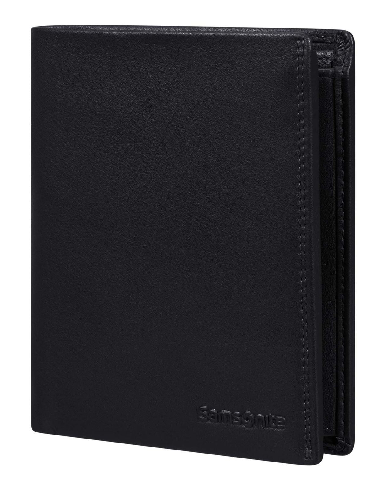 Samsonite Geldbörse 147 - W 15CC+HFL+C+Z+2C Wallet, aus echtem Leder mit RFID-Blocker Schutz