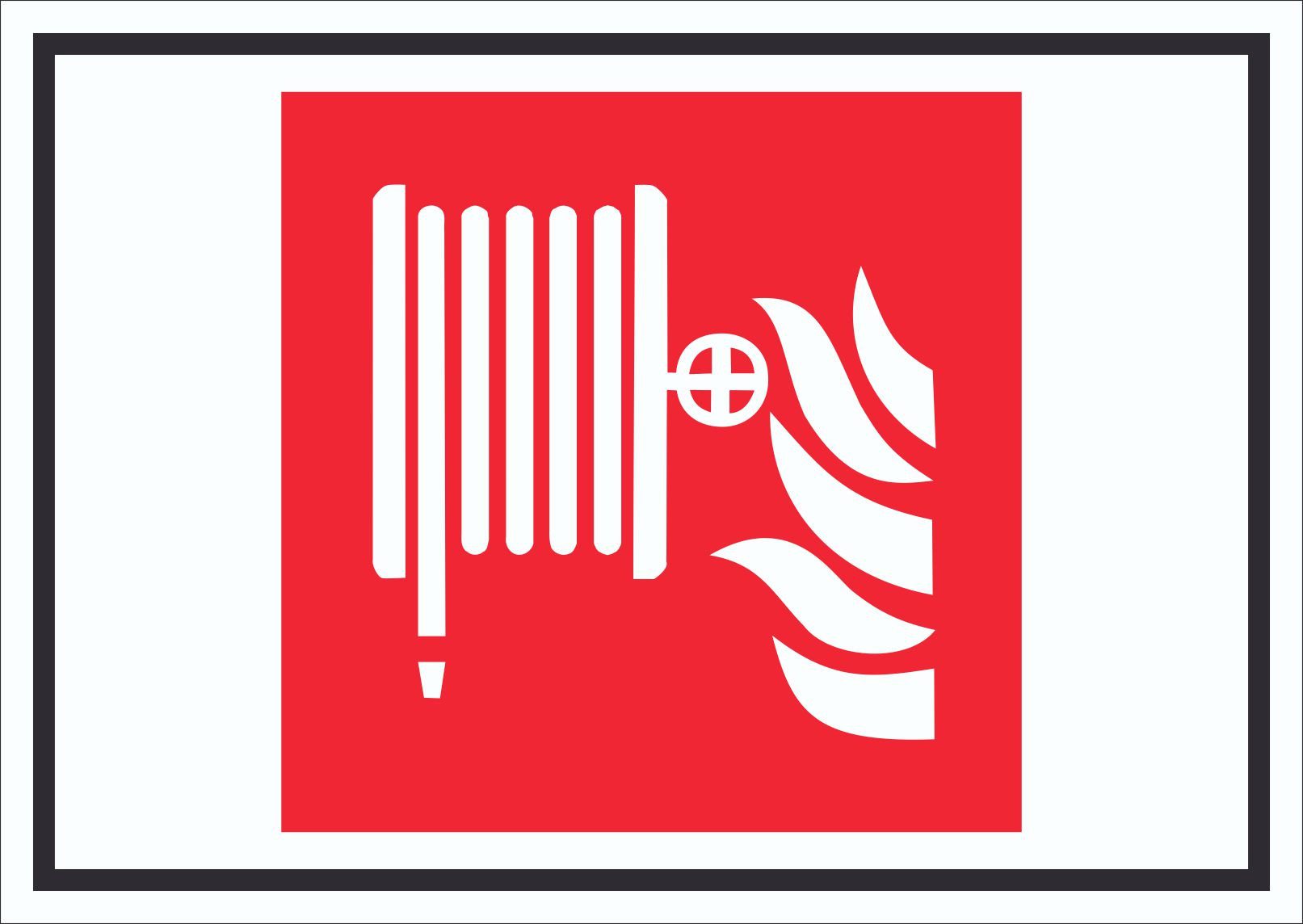 Hinweisschild Wandhydrant Symbol Schild