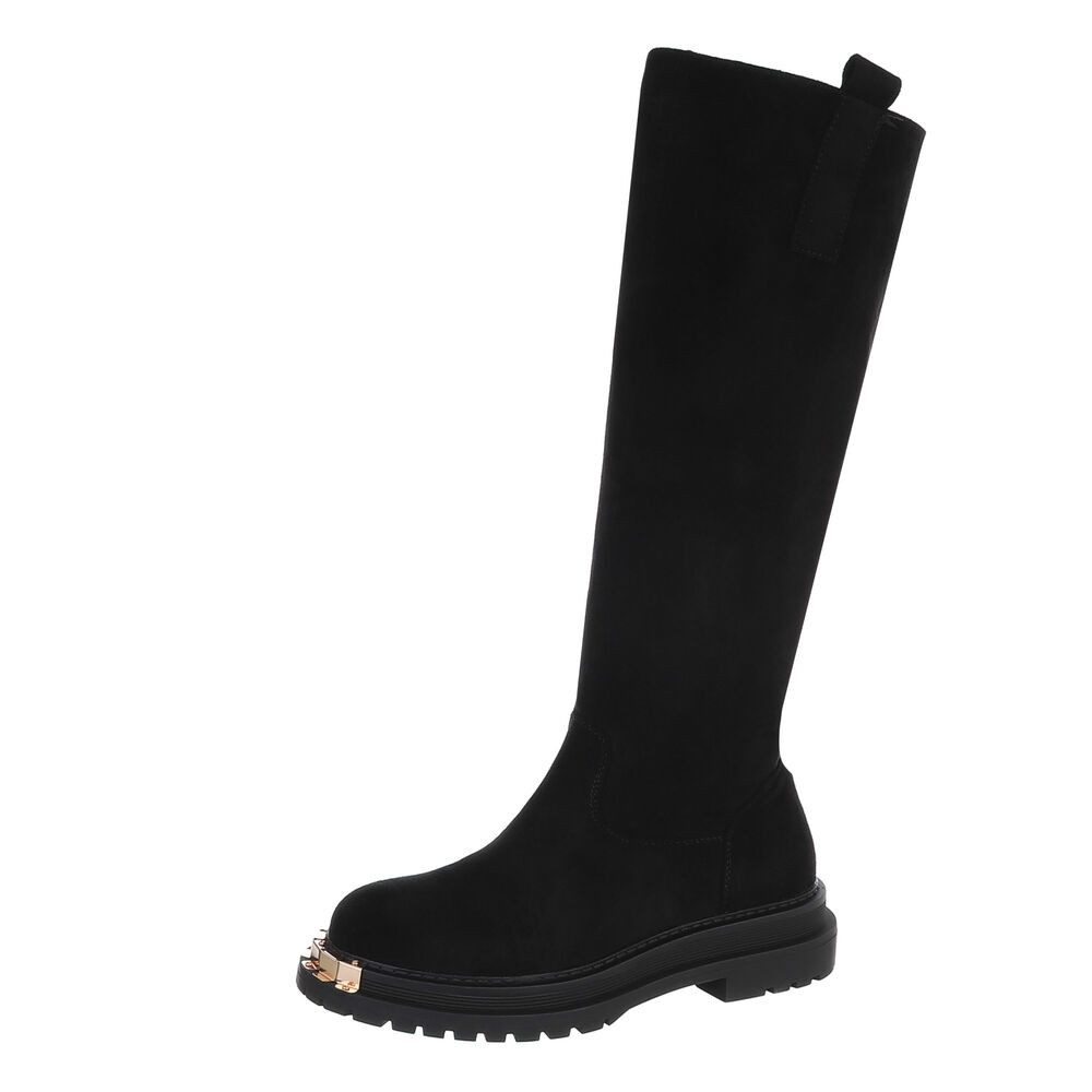 Ital-Design Damen Bikerschuhe Biker Plateaustiefel (87124839) günstig online kaufen
